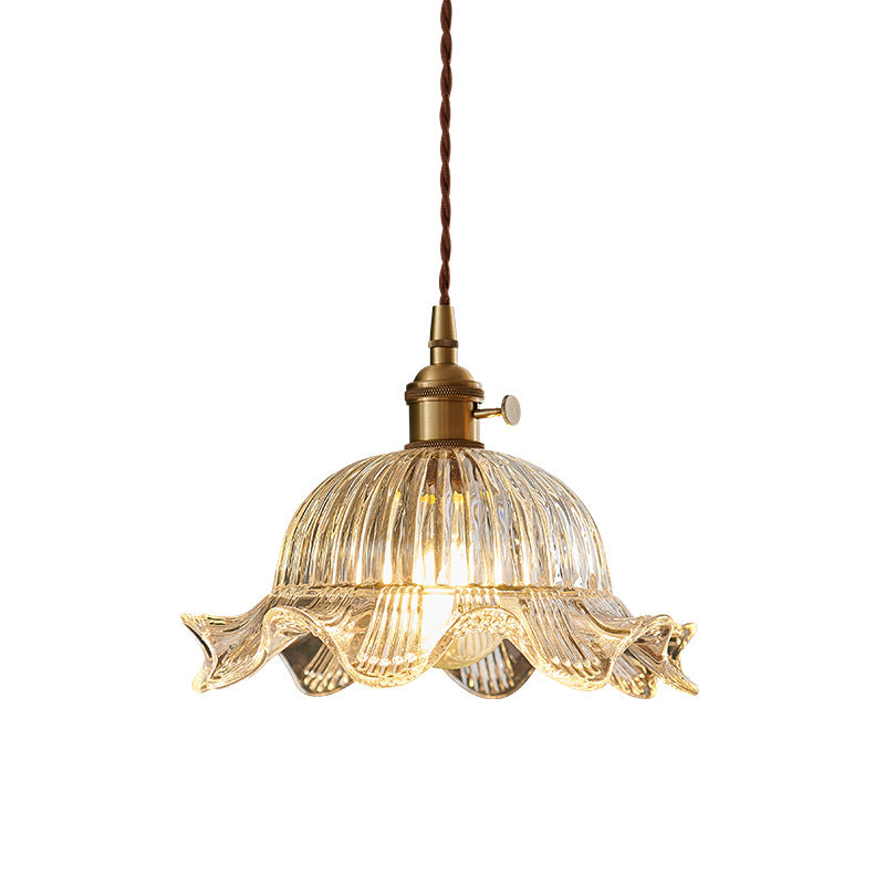Vintage Clear Pendant Light