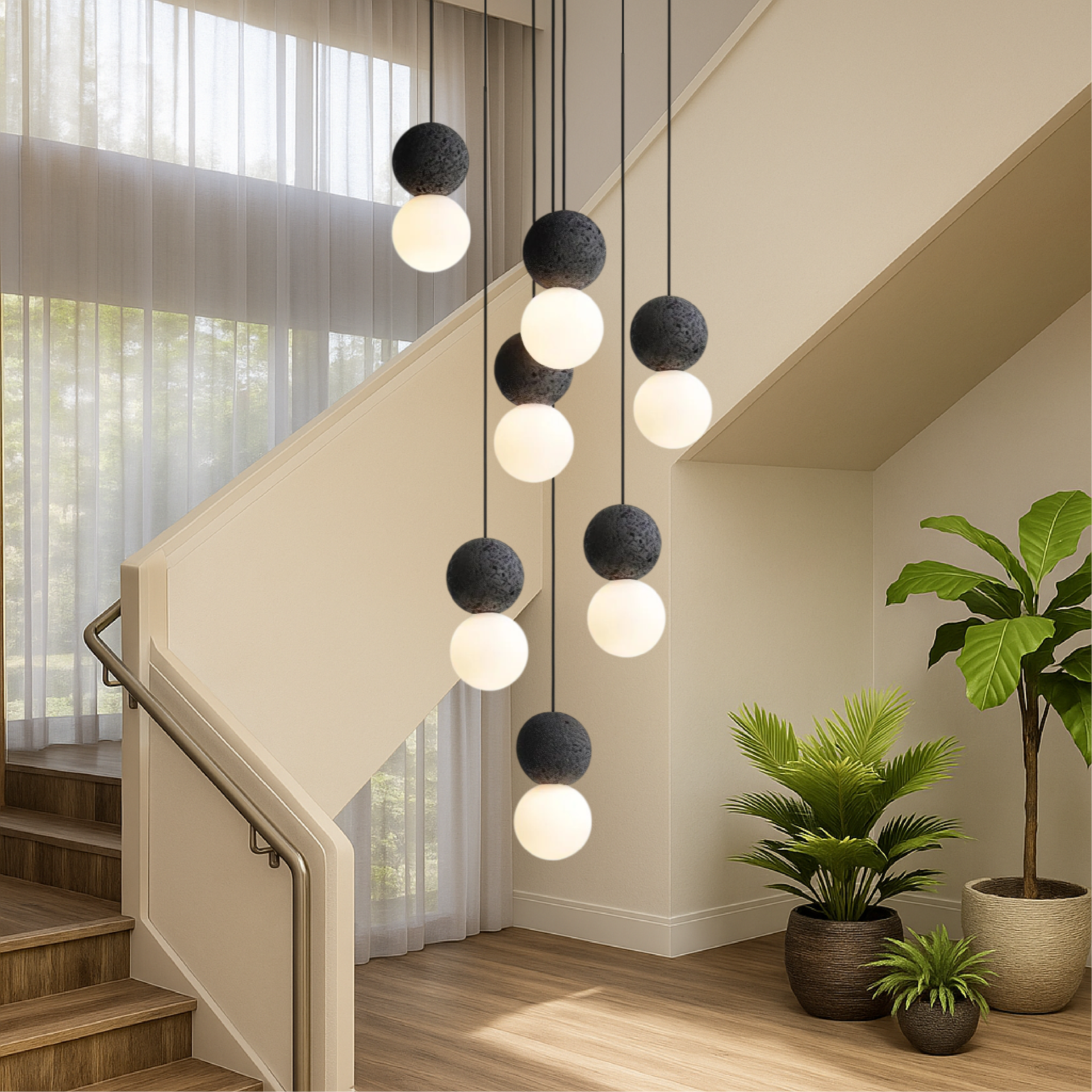 Staircase Chandeliers