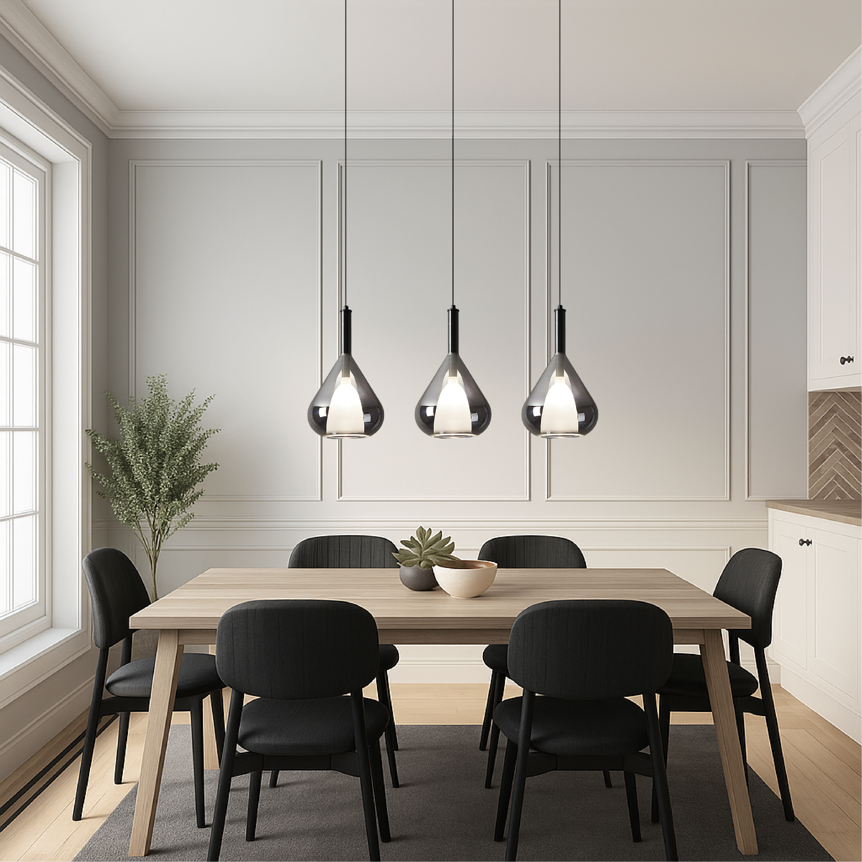 Nady's Glass Pendant Light