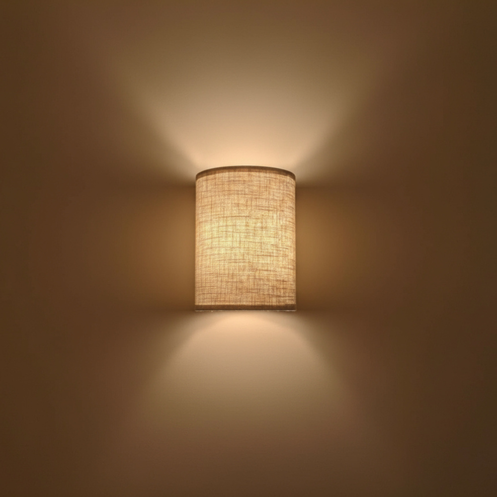 1+1 Free Fabric Wall Scones