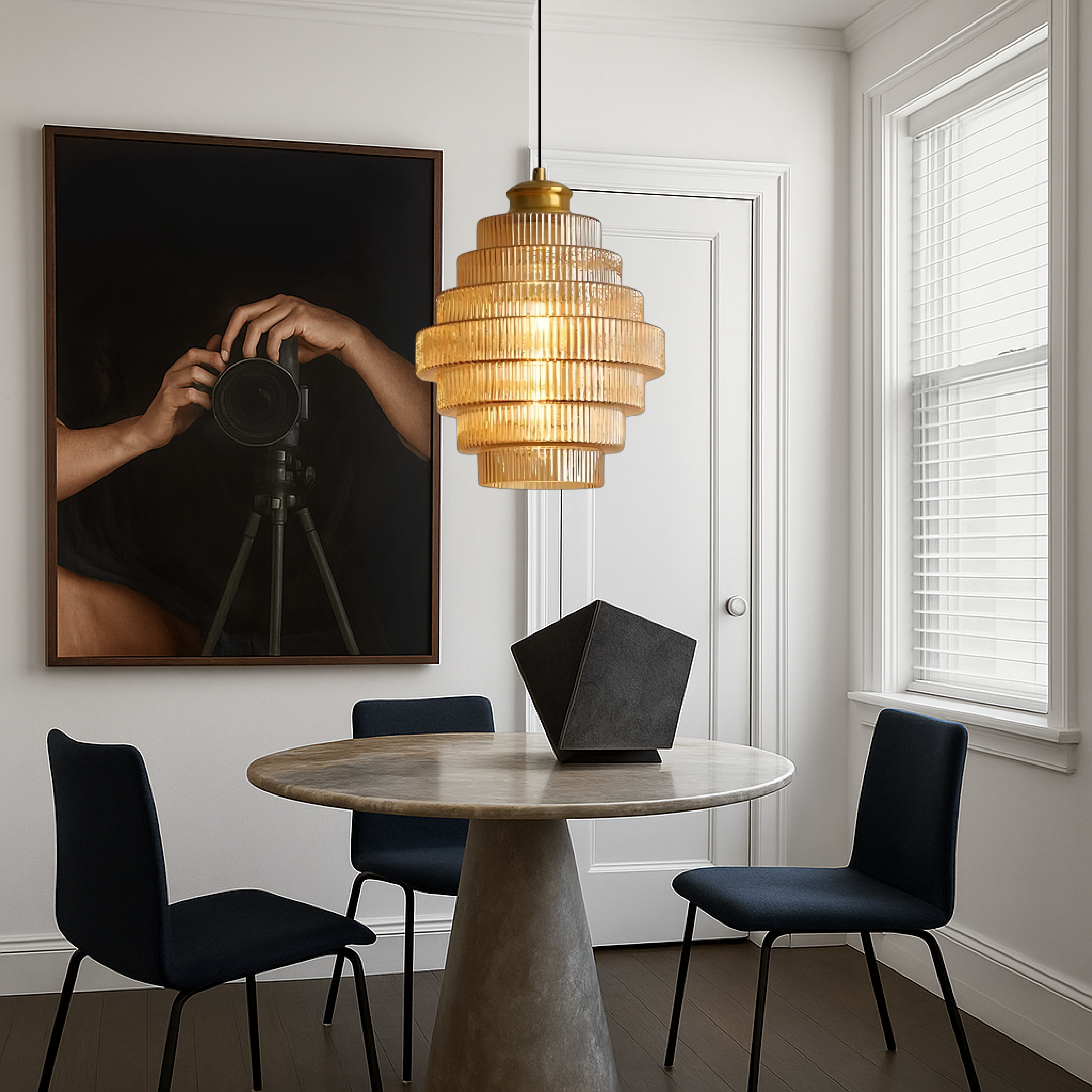 L'otre Glass Pendant Light