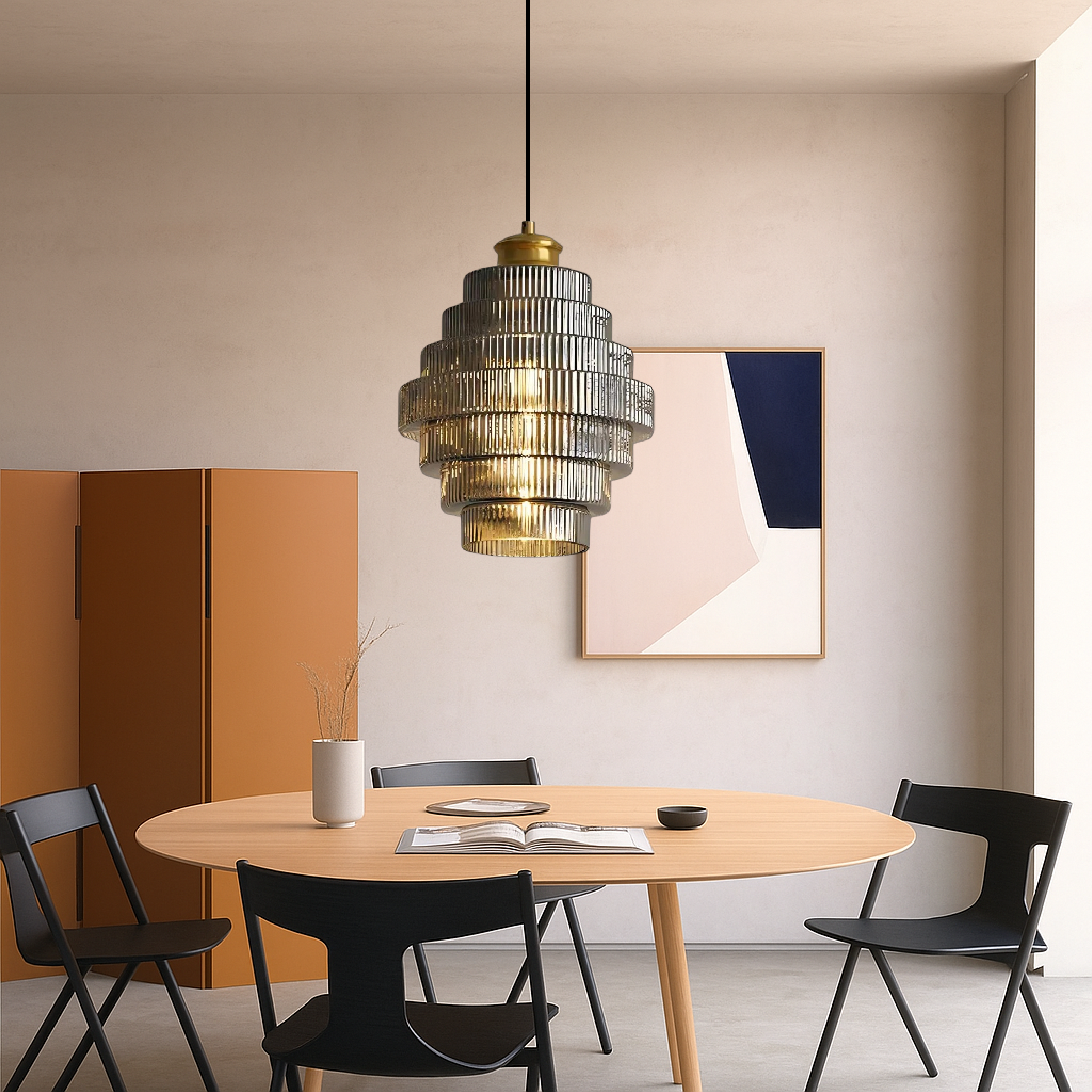 L'otre Glass Pendant Light