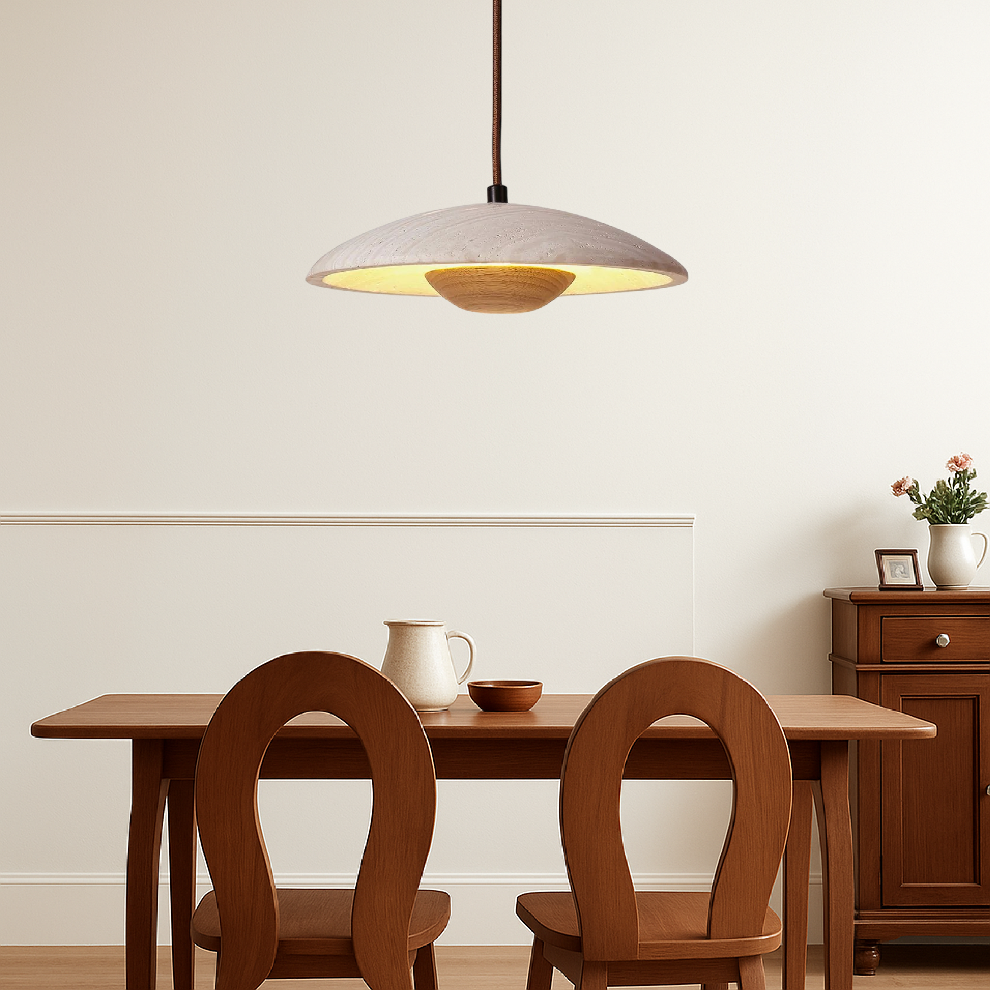 Sola Stone Pendant Light