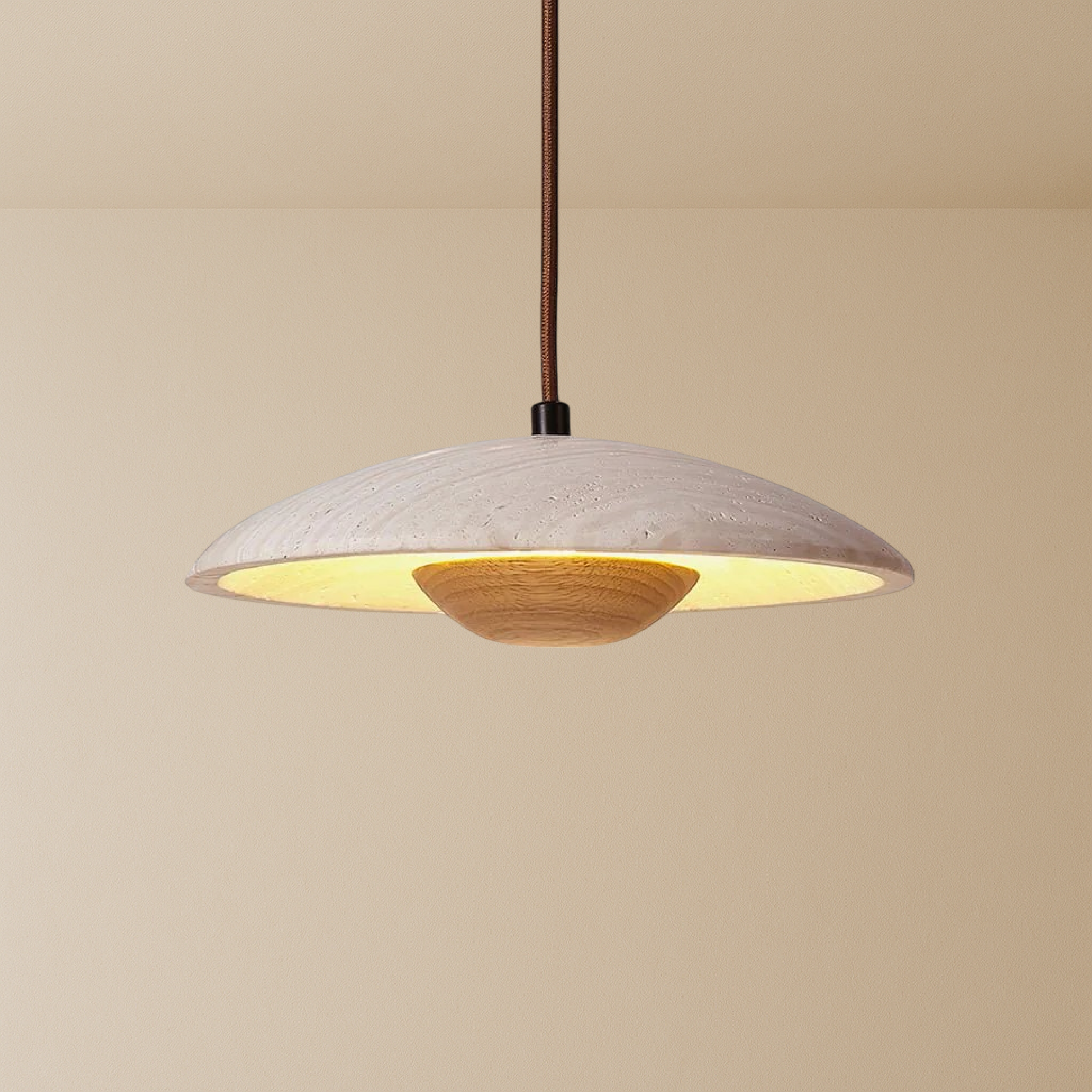 Sola Stone Pendant Light