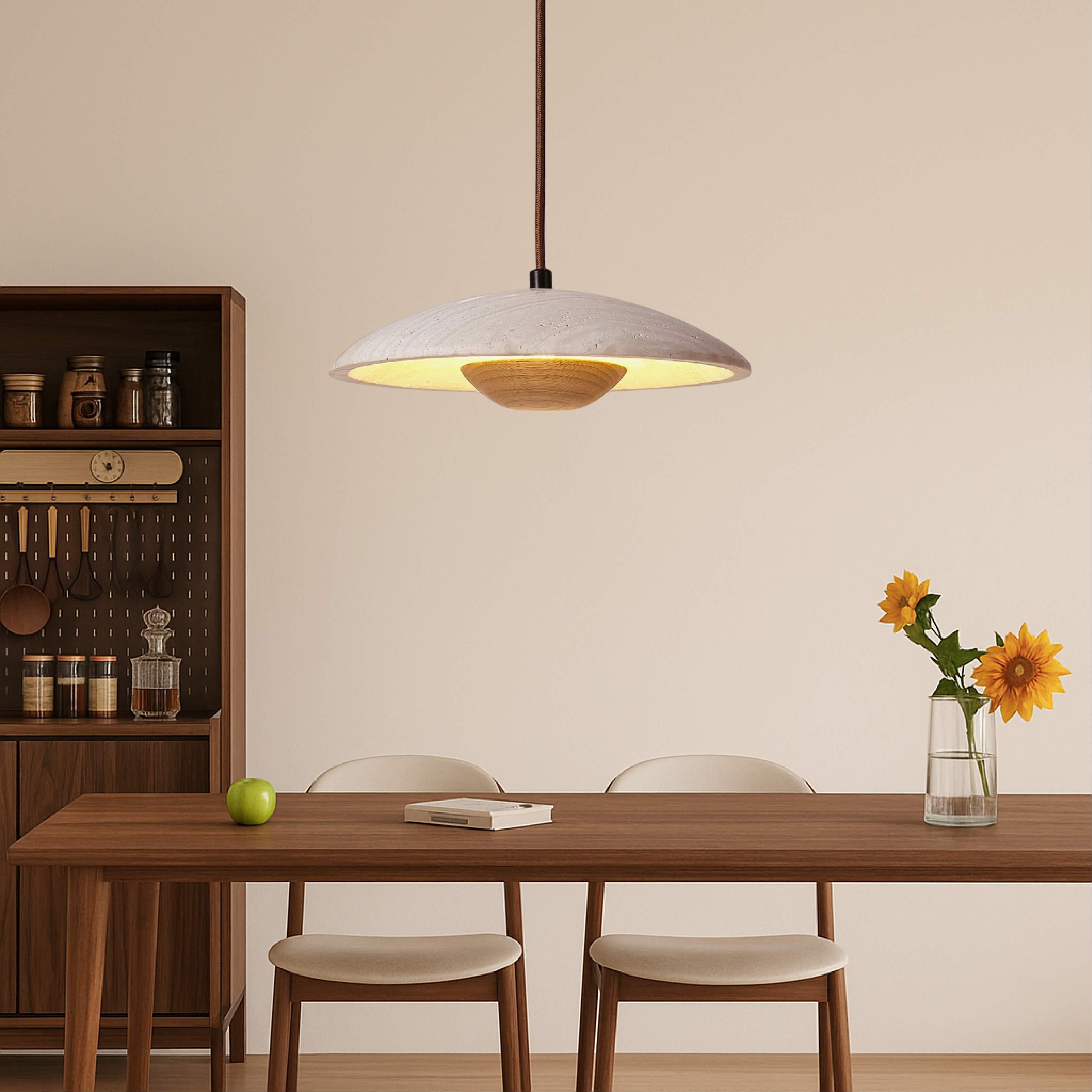 Sola Stone Pendant Light