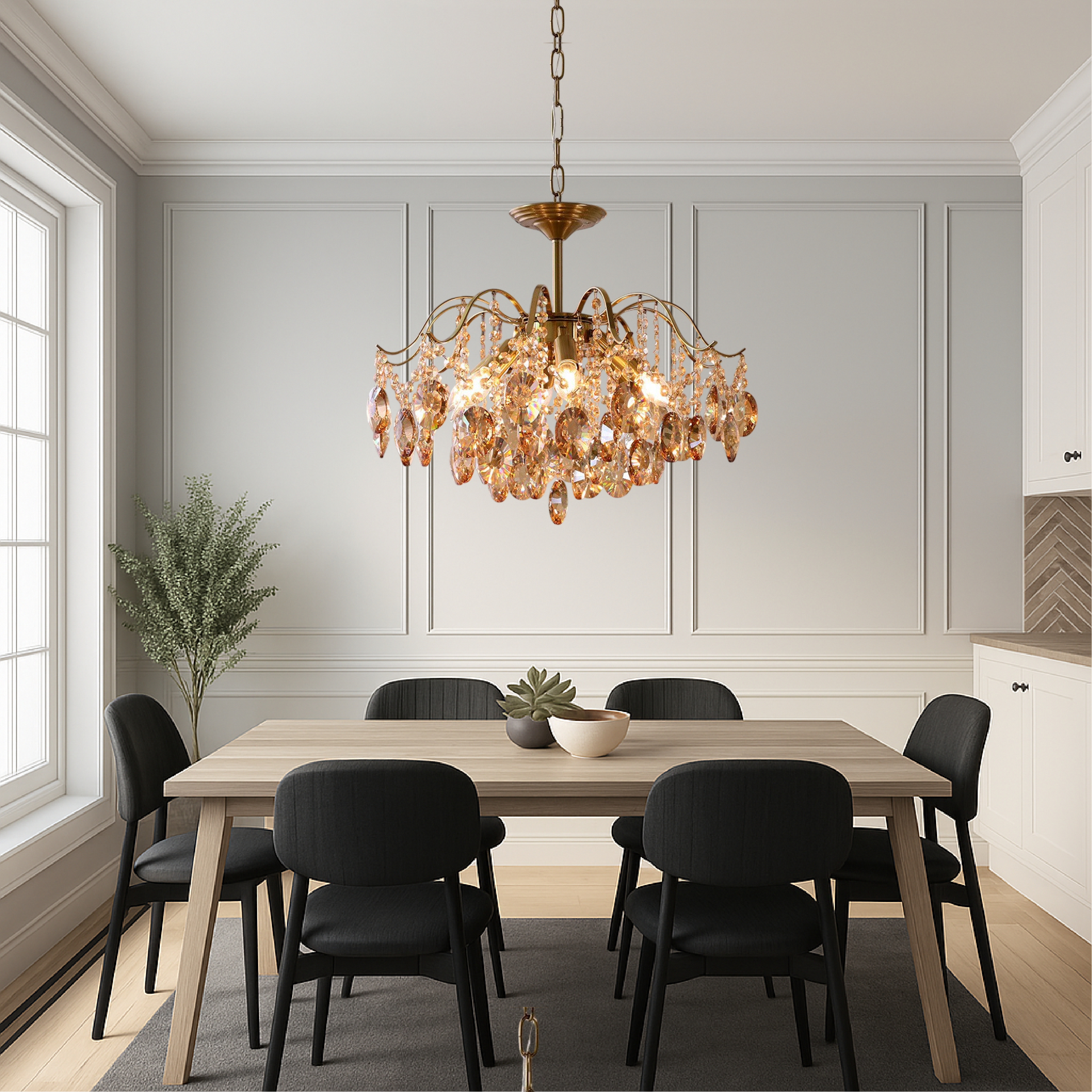 Crystal Retro Chandelier