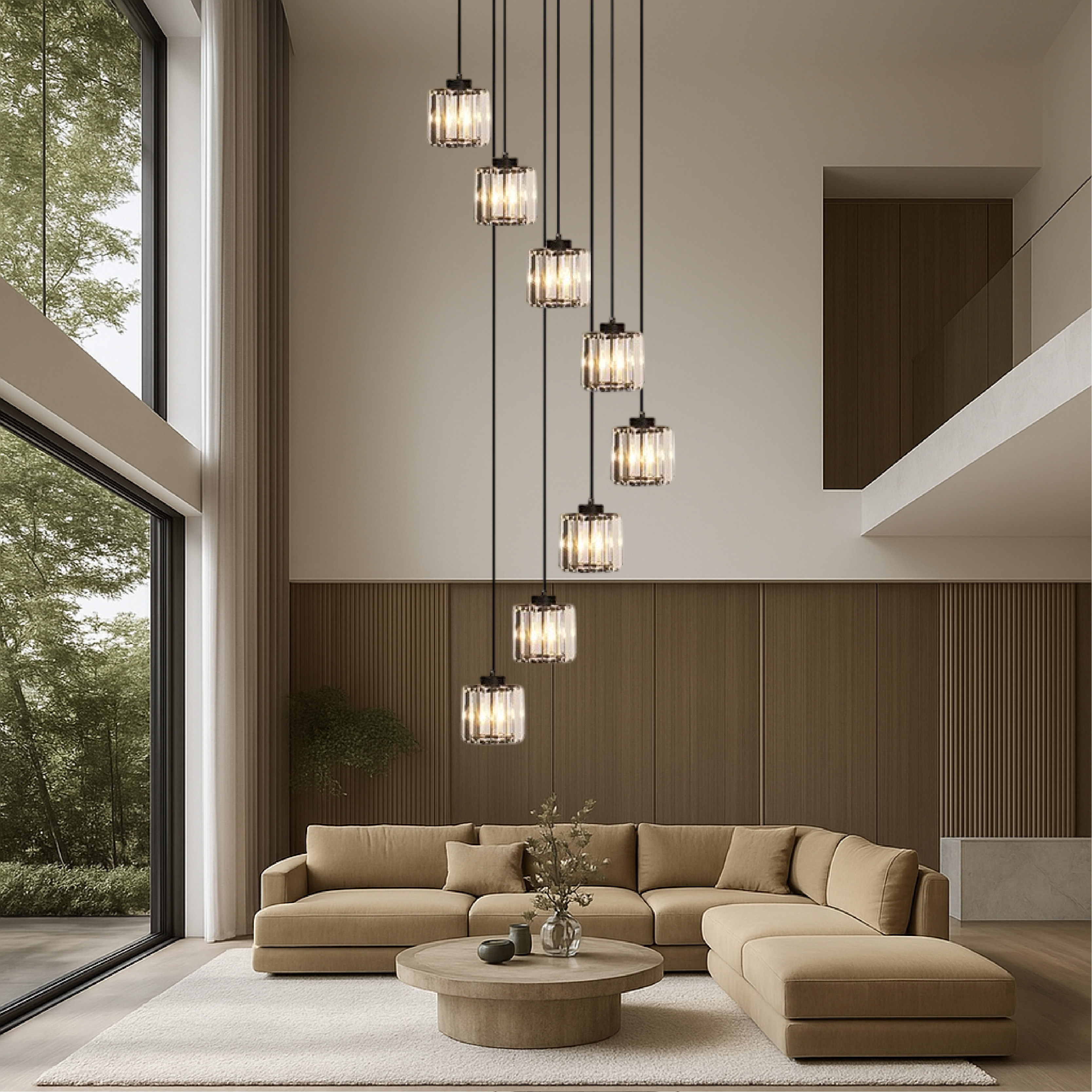 Kano's Staircase Chandelier