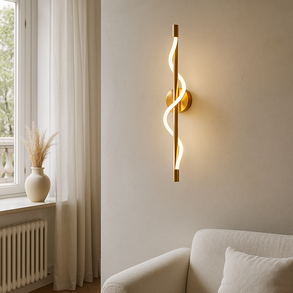 Linear Curve Wall Lamp