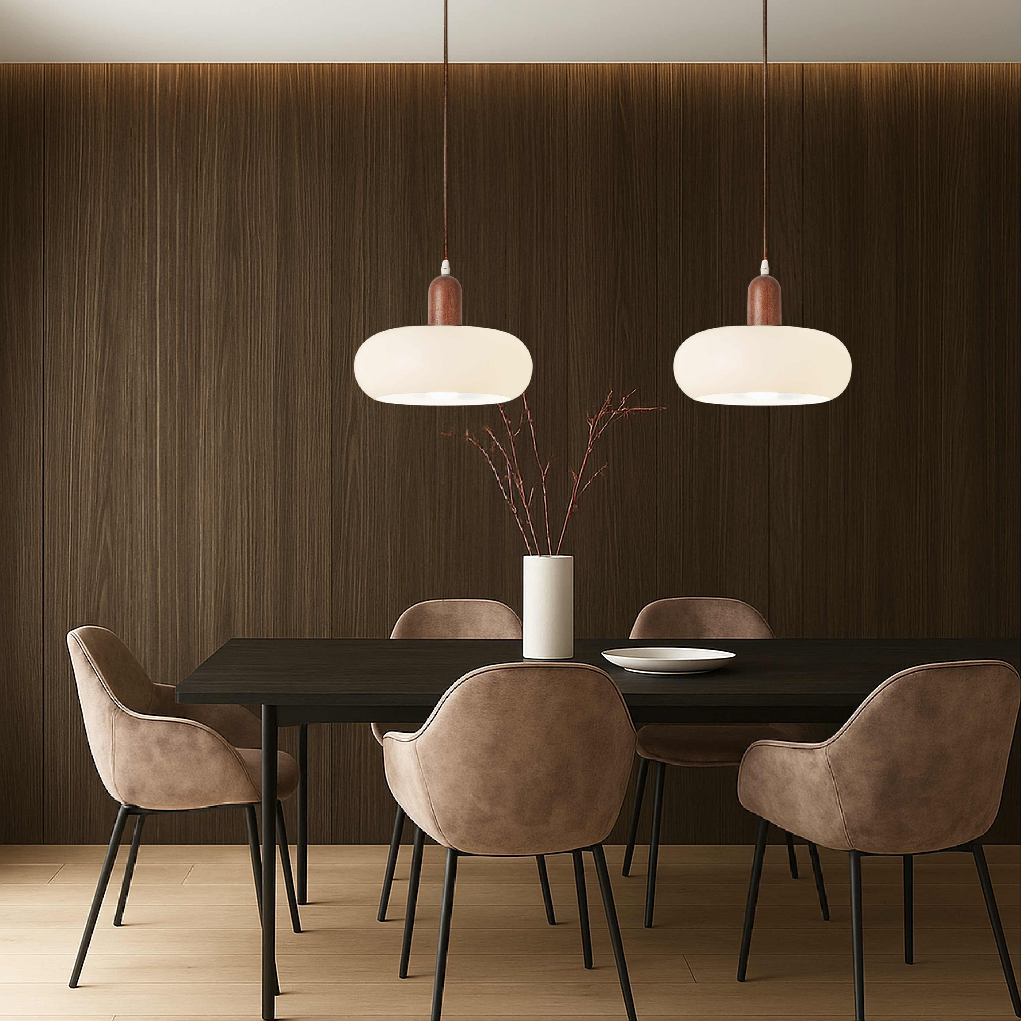 Nordic Cream Pendant Light