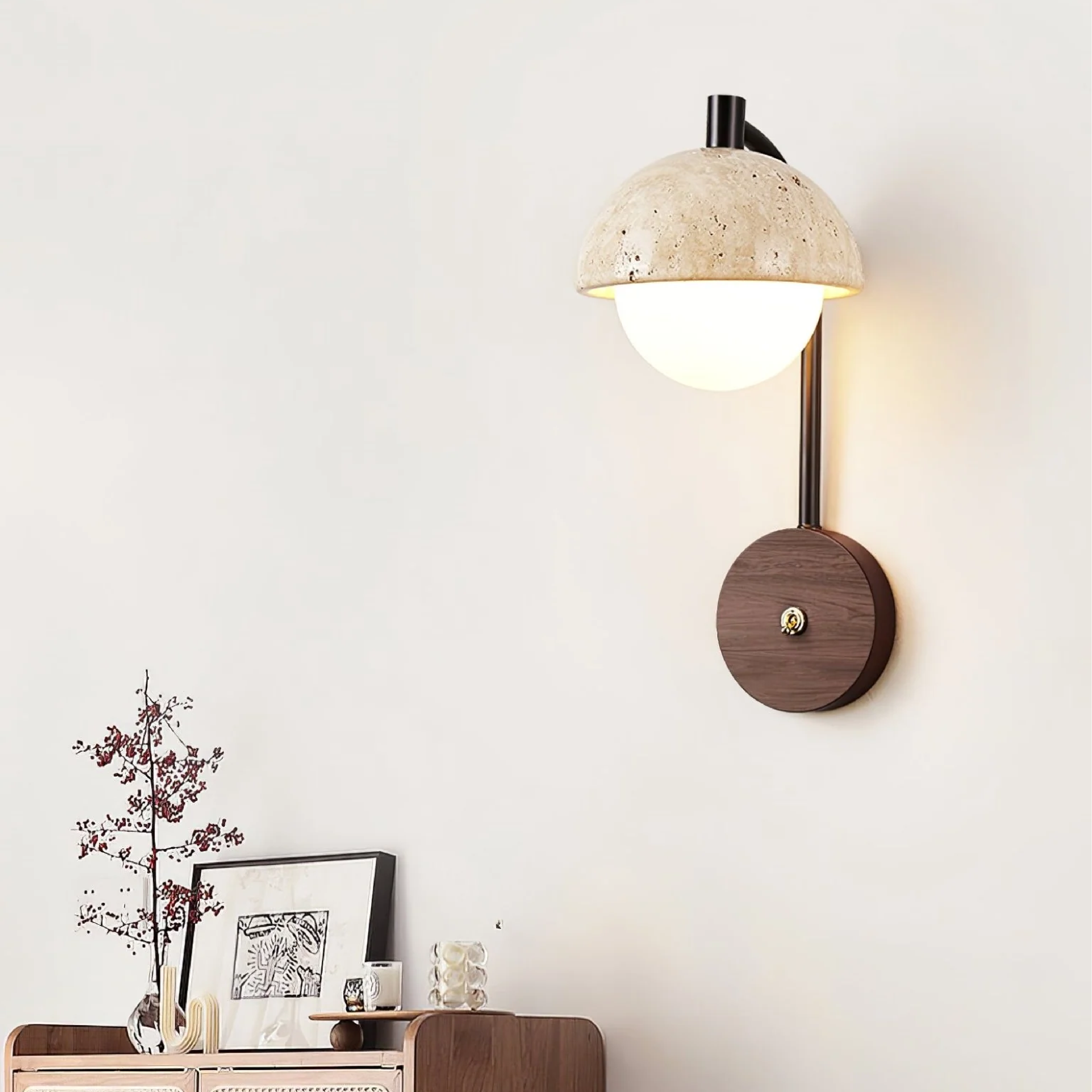 Arco Stone Wall Light