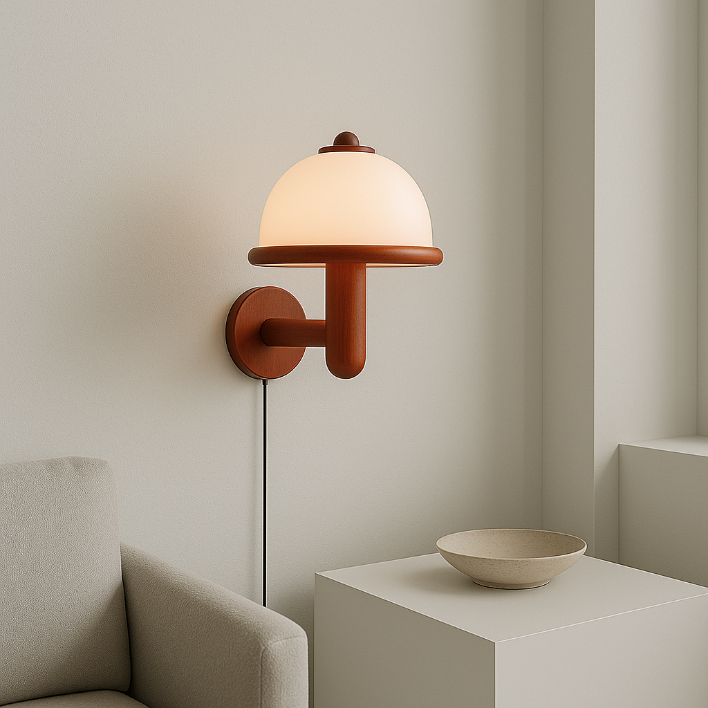 Mushroom Wall Lamp