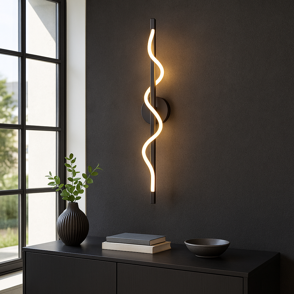 Linear Curve Wall Lamp