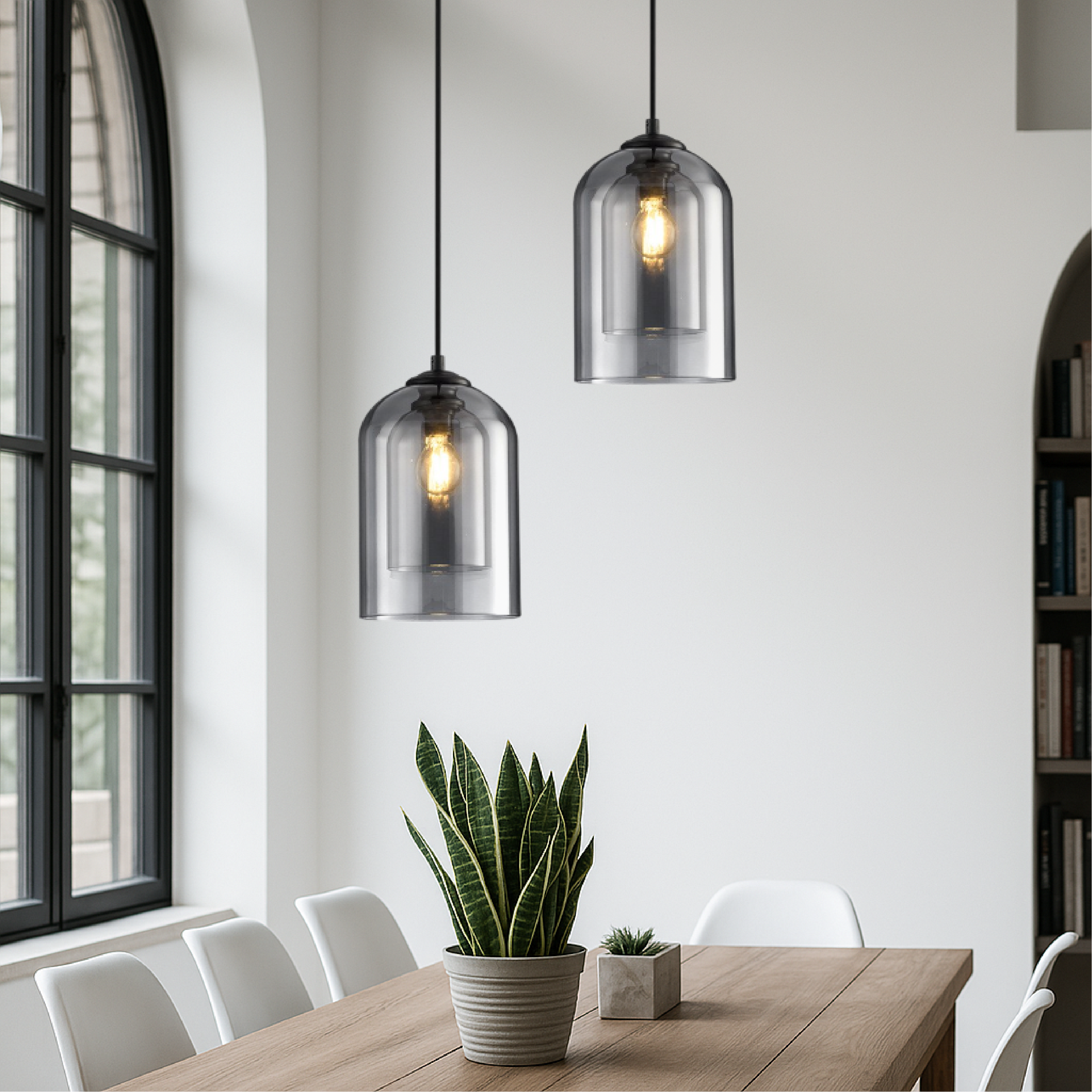 Jani's Glass Pendant Light