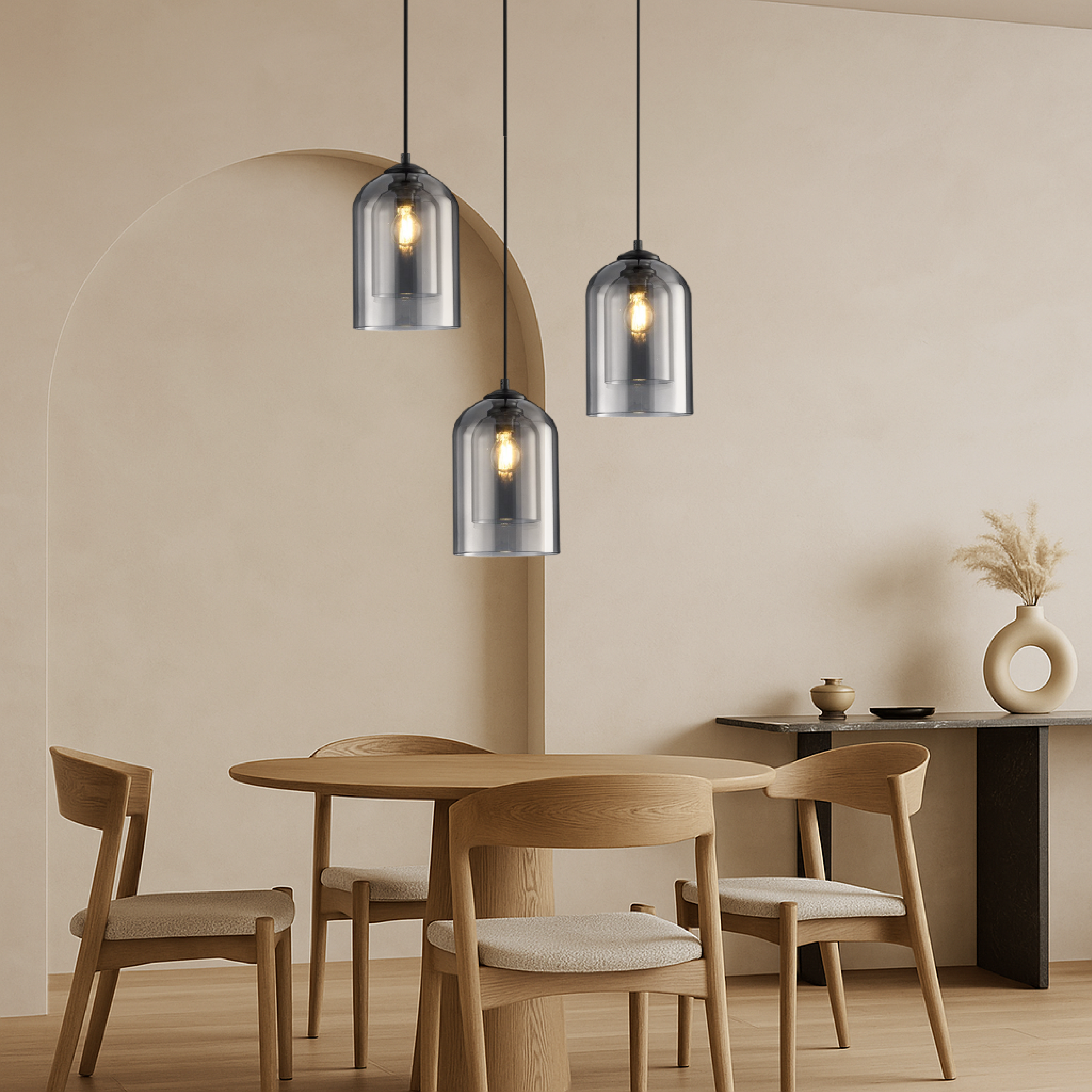 Jani's Glass Pendant Light