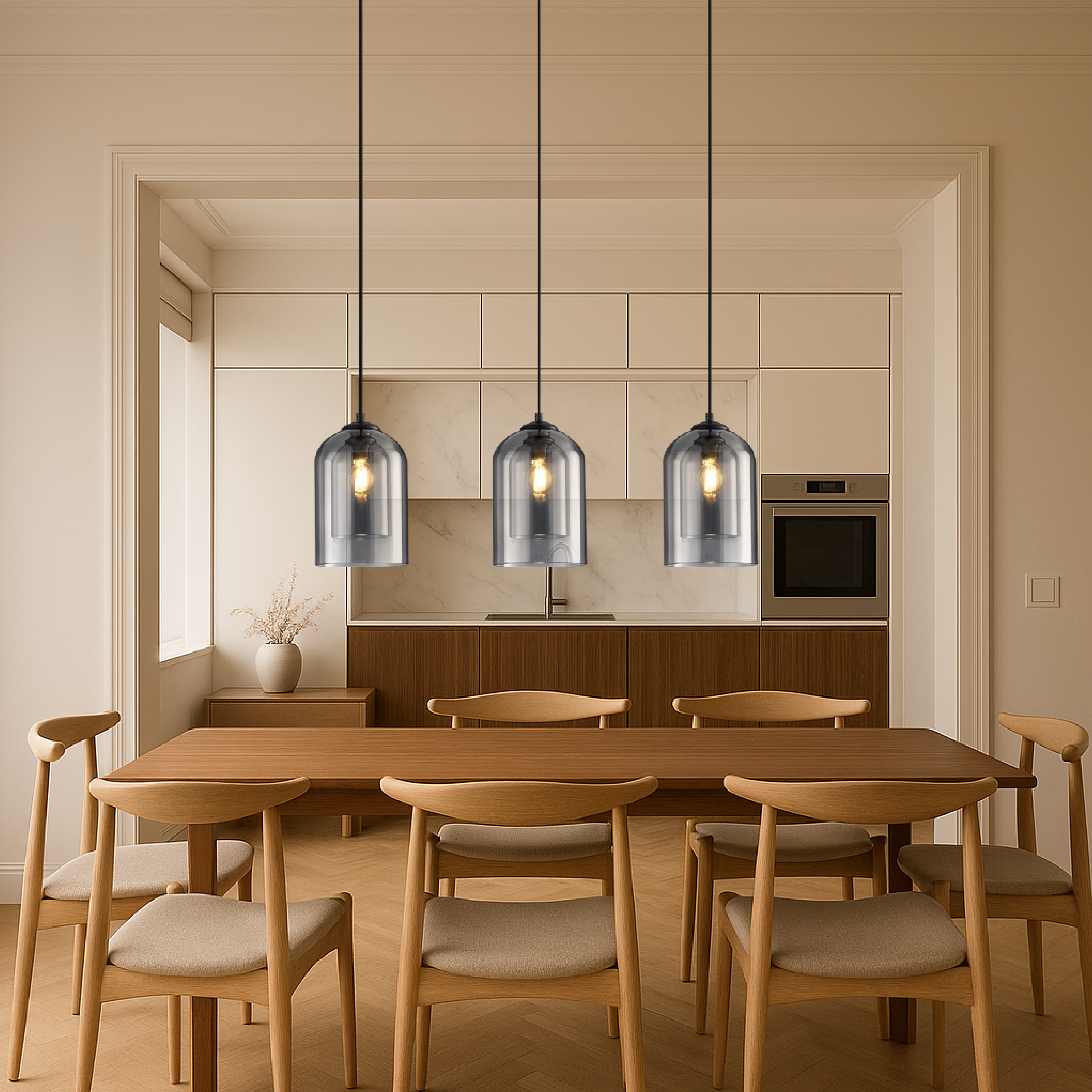 Jani's Glass Pendant Light