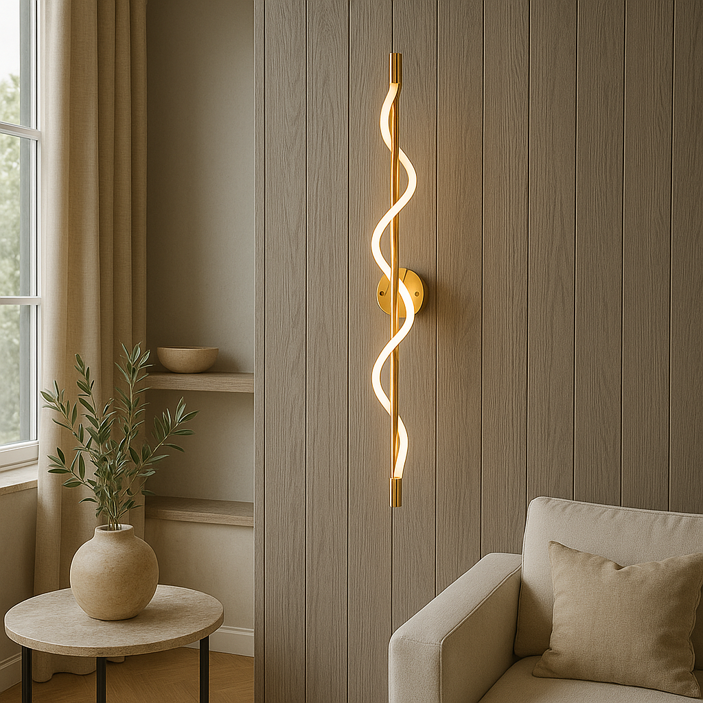 Linear Curve Wall Lamp