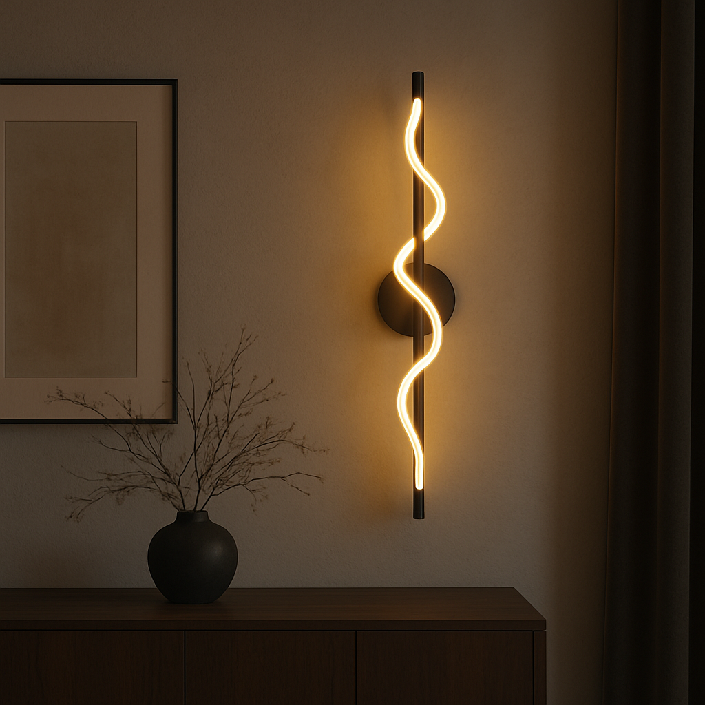 Linear Curve Wall Lamp