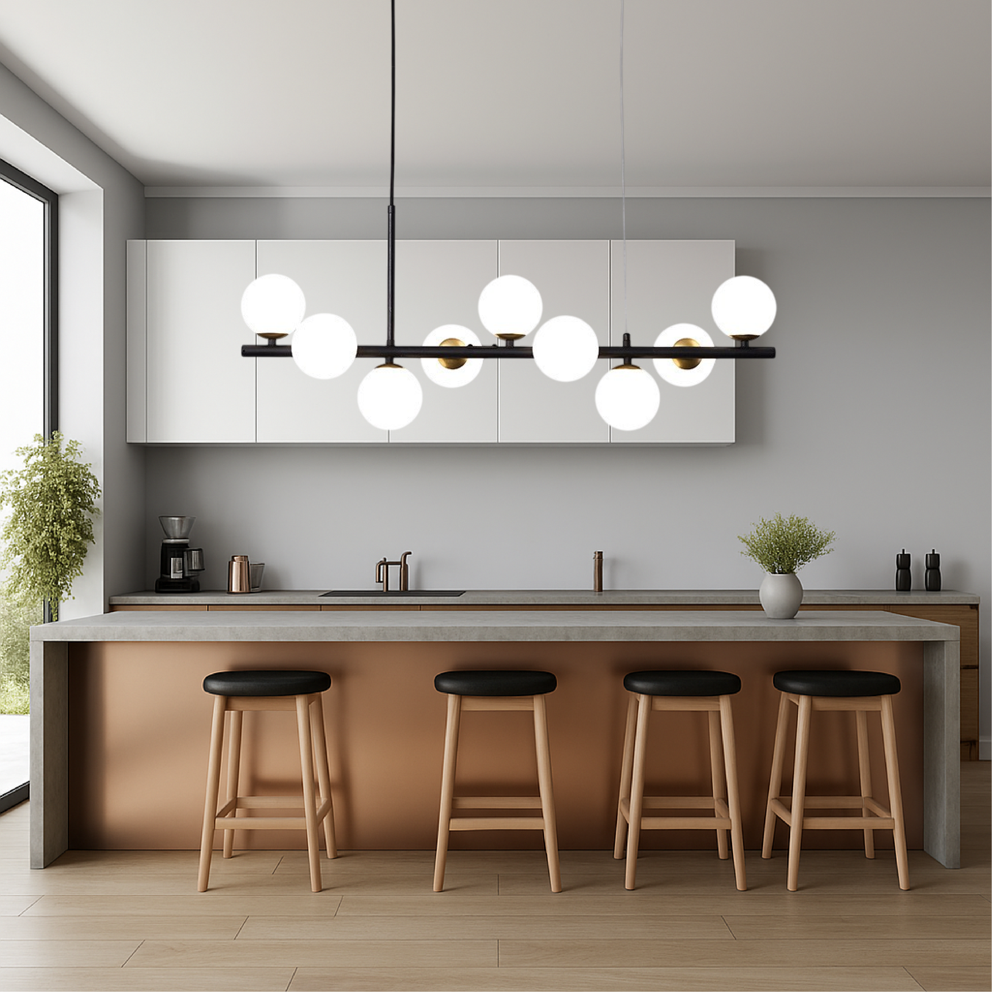 Dining Room Black Pendant Light