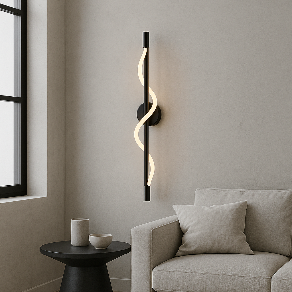 Linear Curve Wall Lamp