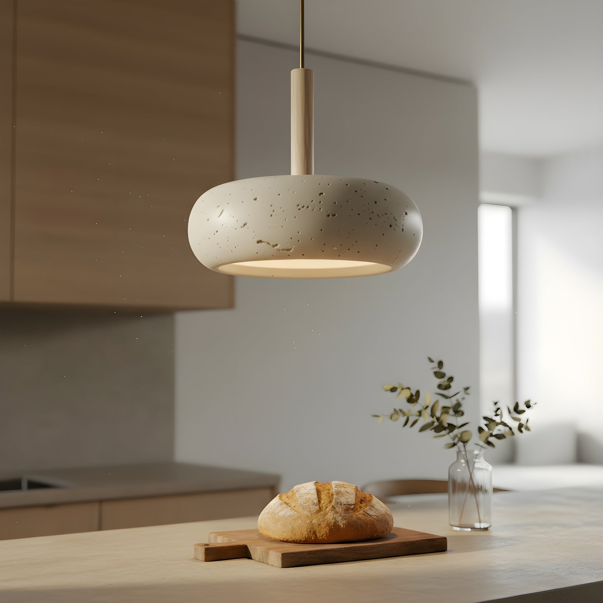 Travertine Pendant Light