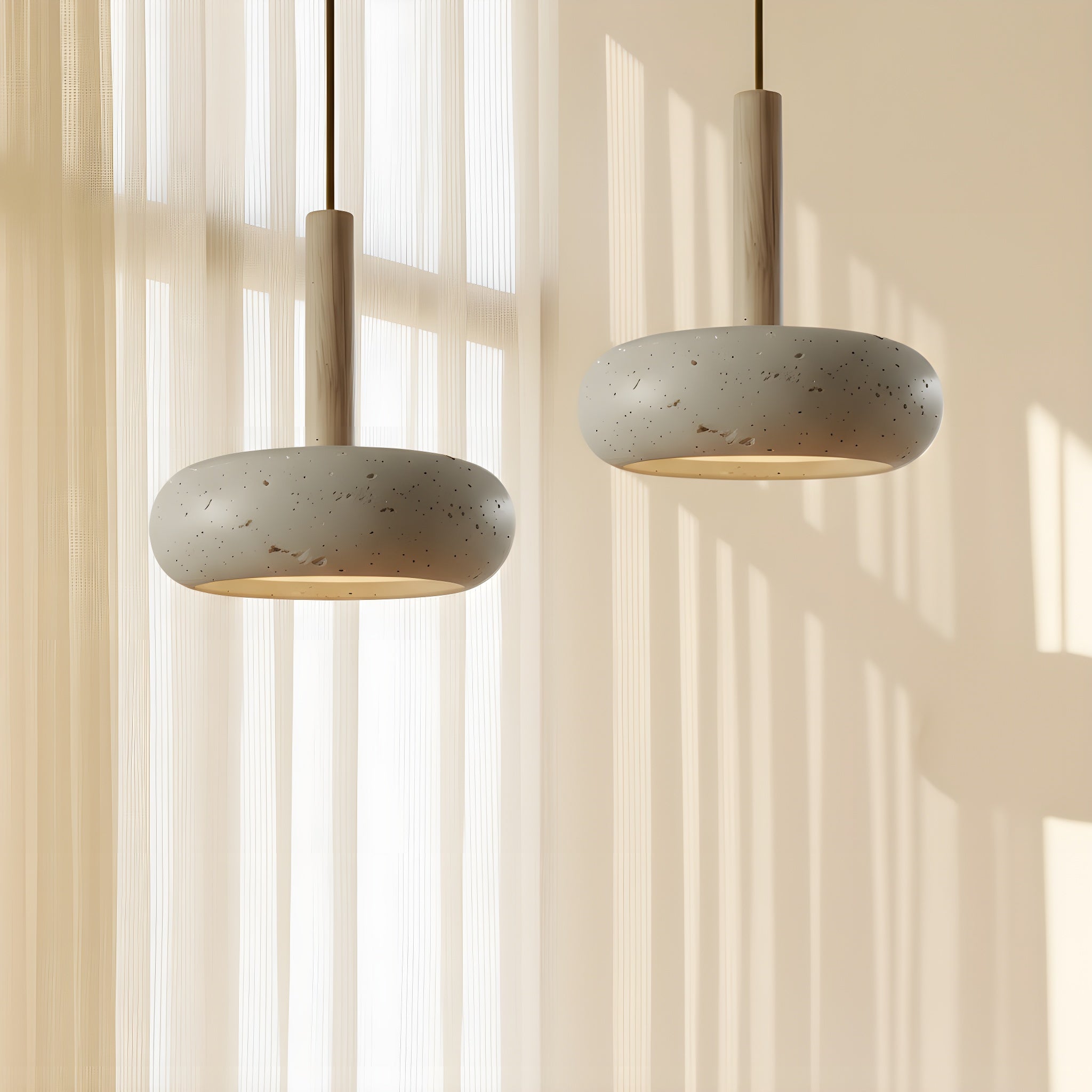 Travertine Pendant Light