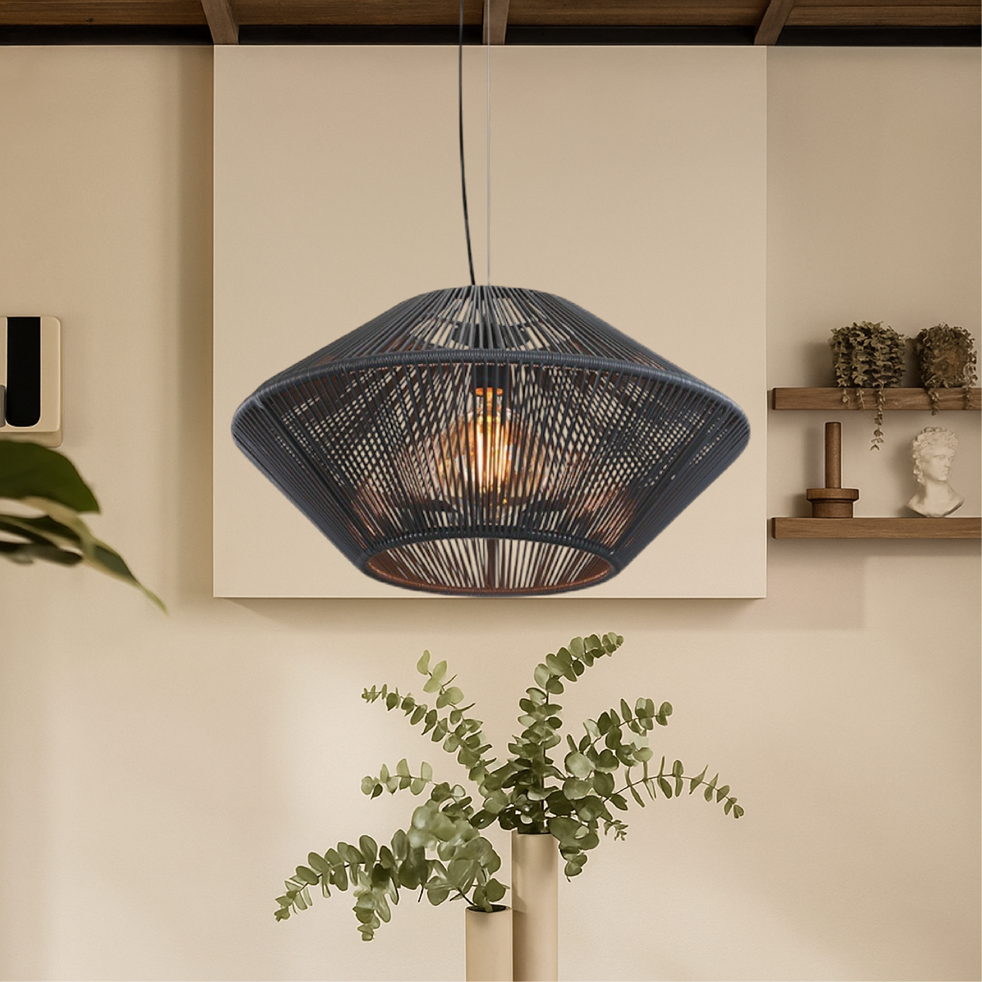 Handwoven Pendant Light