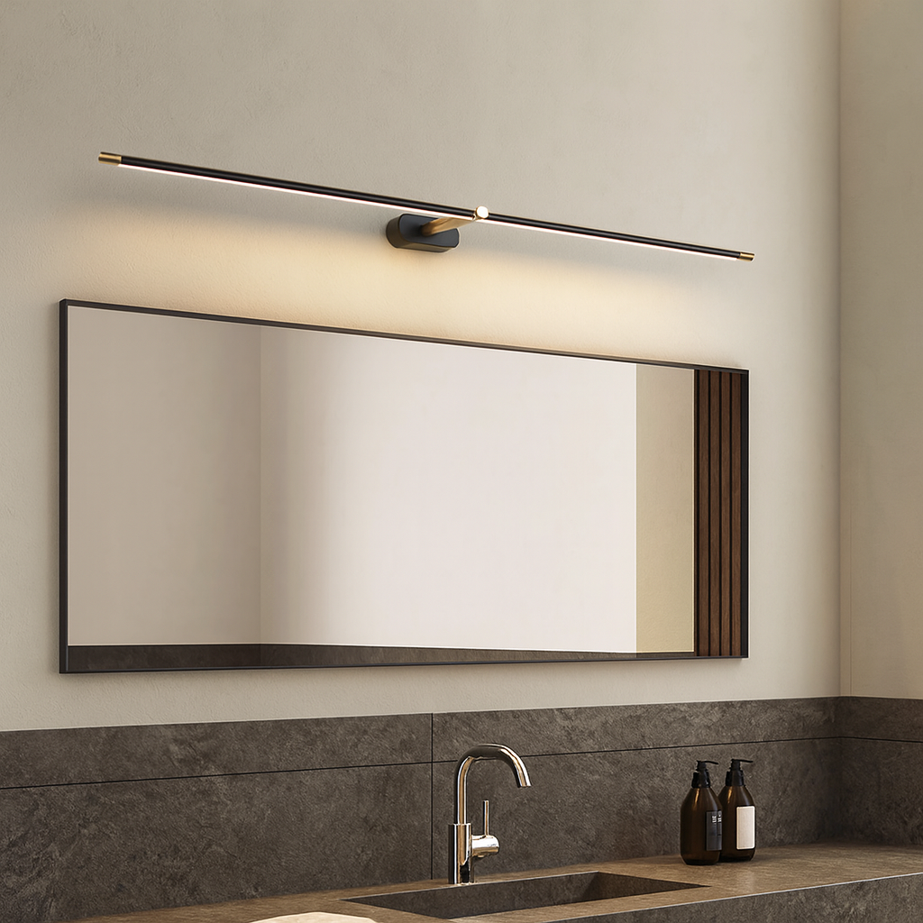 Bathroom Bar Wall Light For Above Mirror