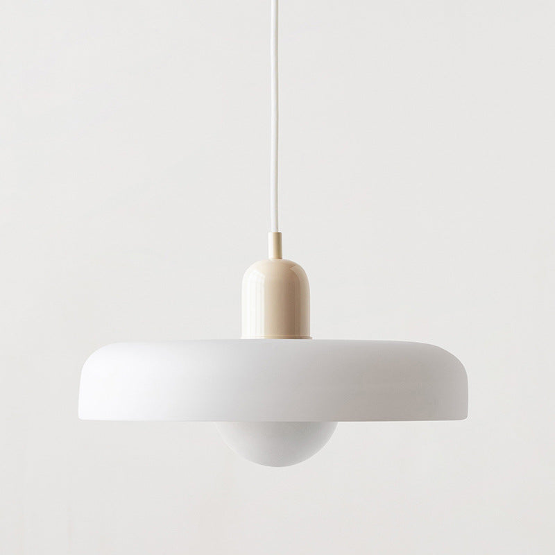 Bauhaus Colored Glass Pendant Light