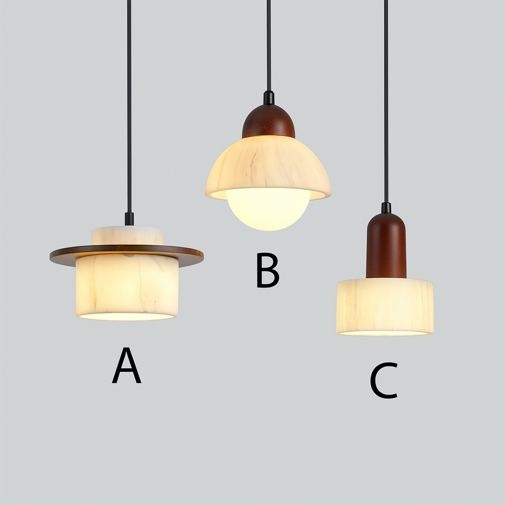 Alab Marble Pendant Light