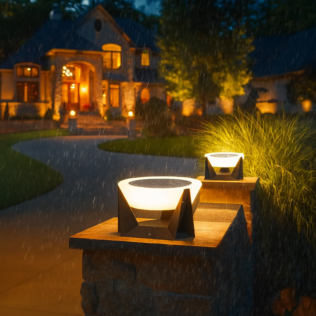 Solar Landing Terrace Light