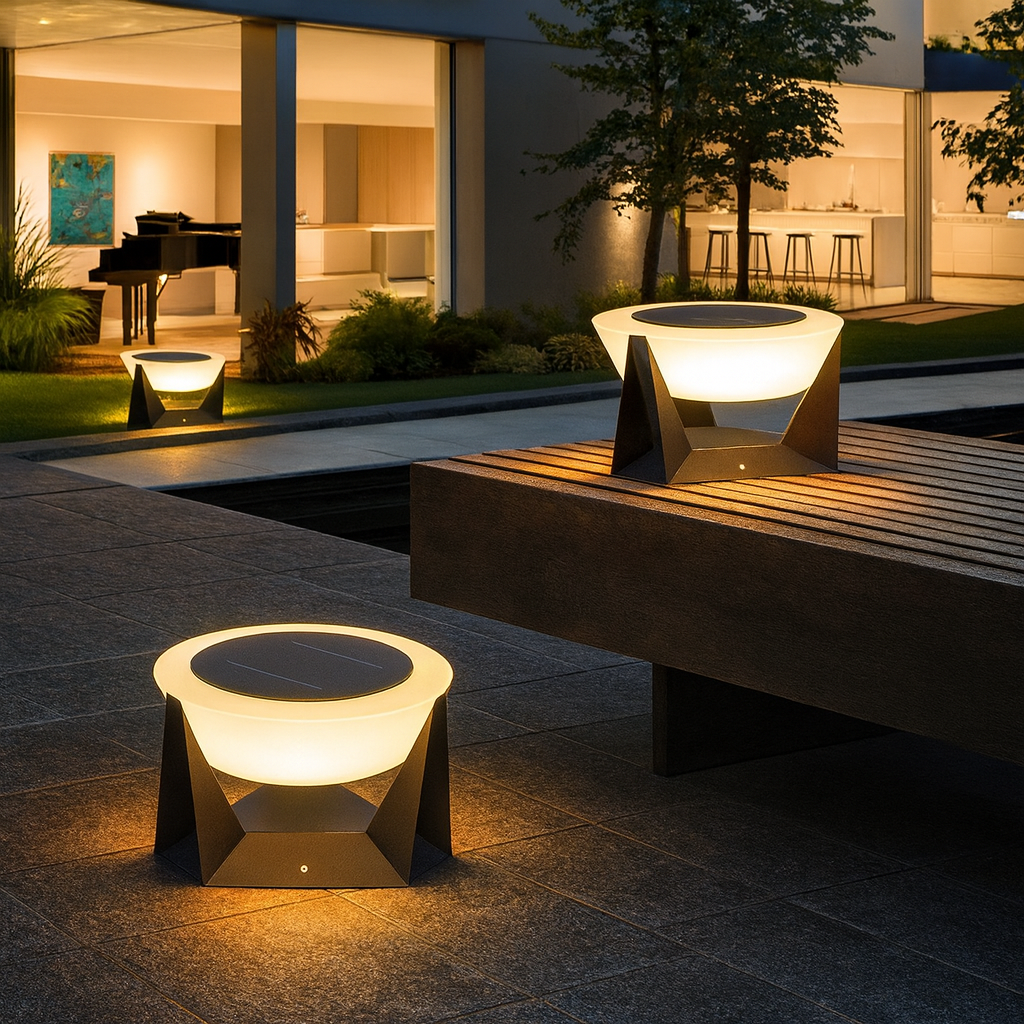 Solar Landing Terrace Light