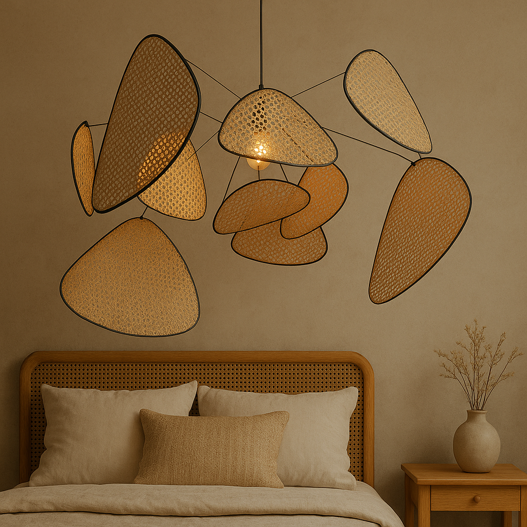 Bria's Rattan Pendant Light