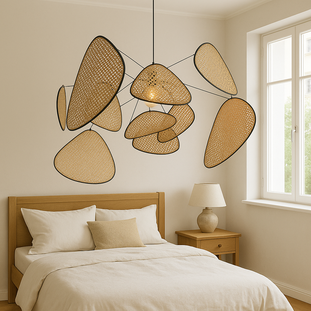 Bria's Rattan Pendant Light