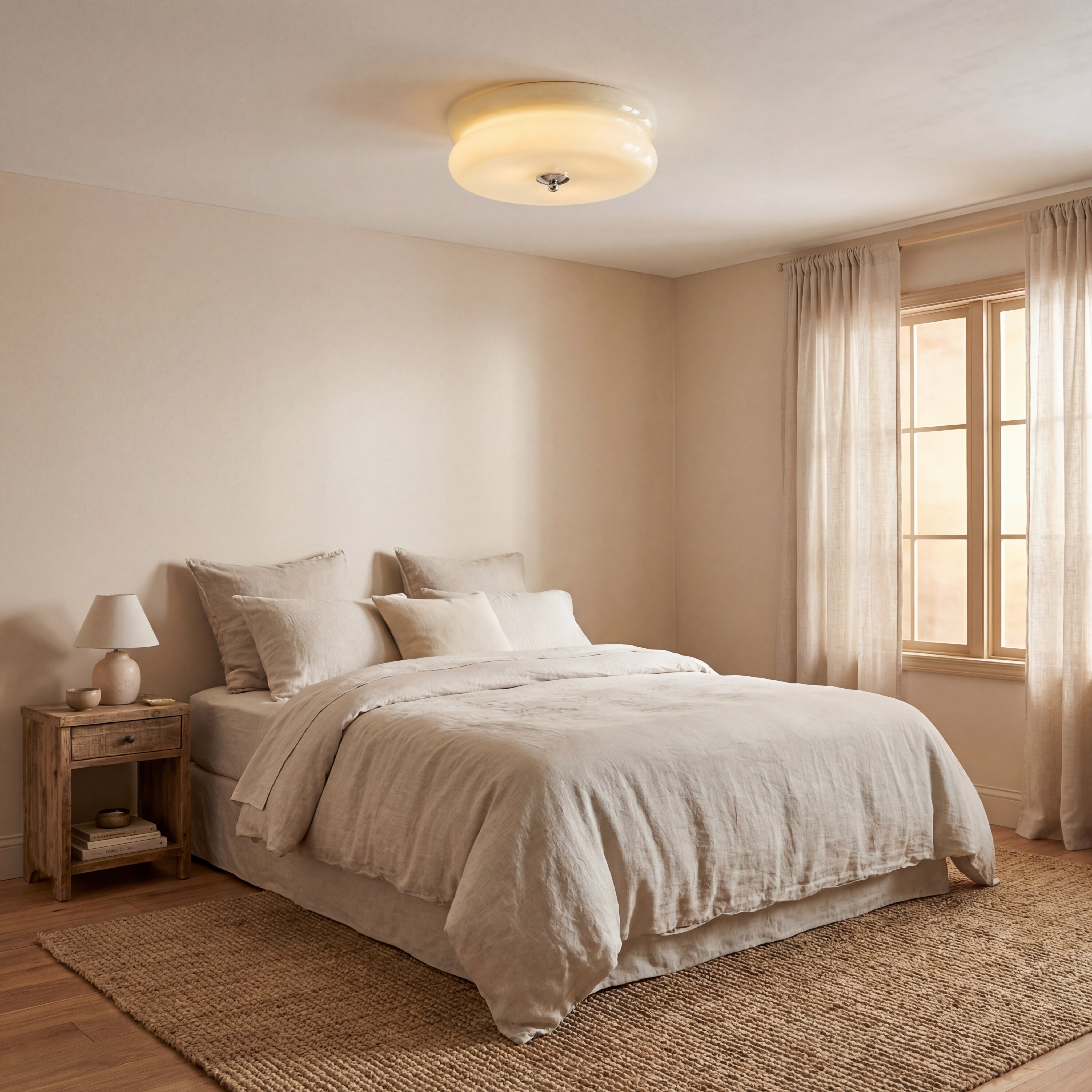 Lampa sufitowa w stylu art déco