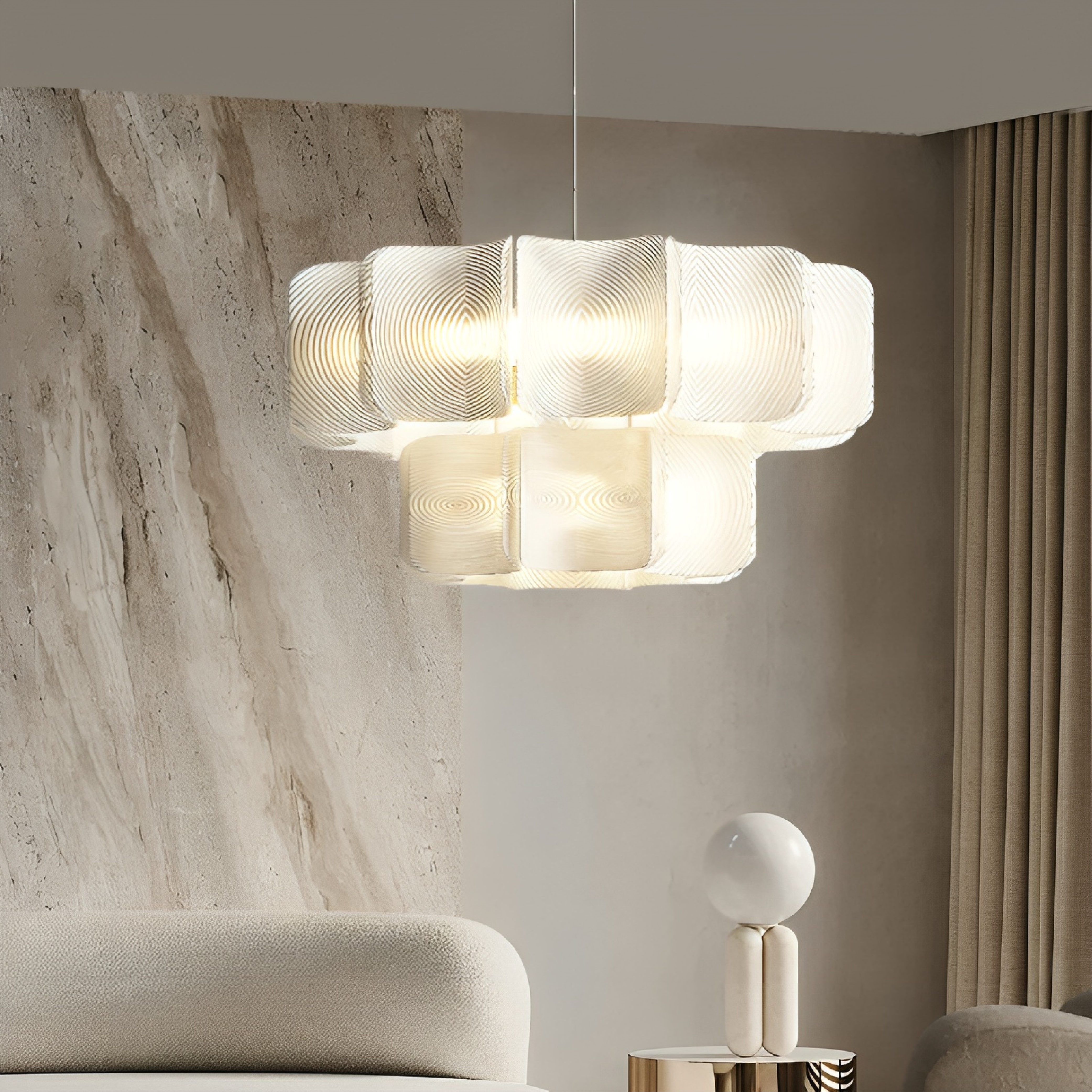 Gerido Wabi Sabi Chandelier
