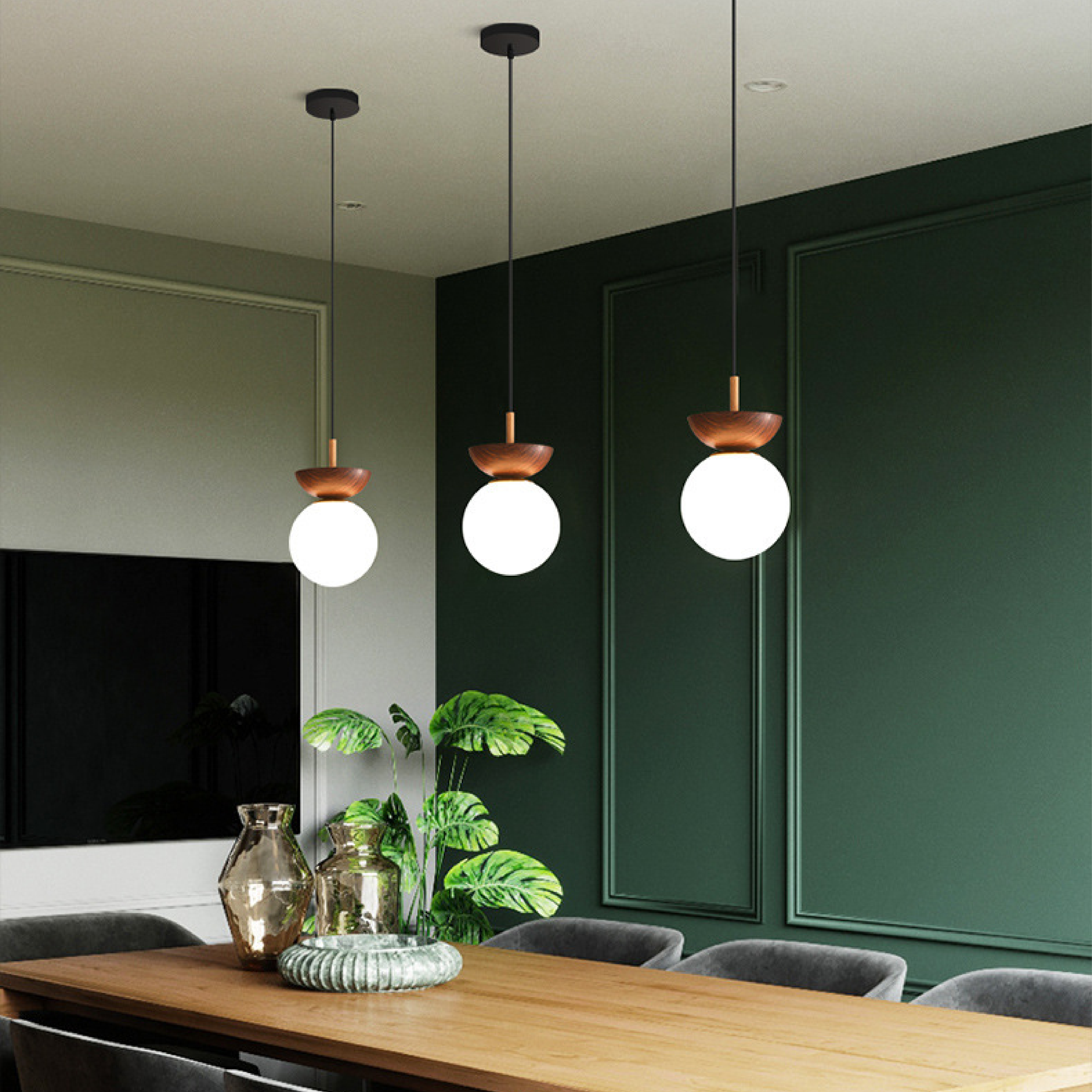 Japanese Nordic Pendant Light
