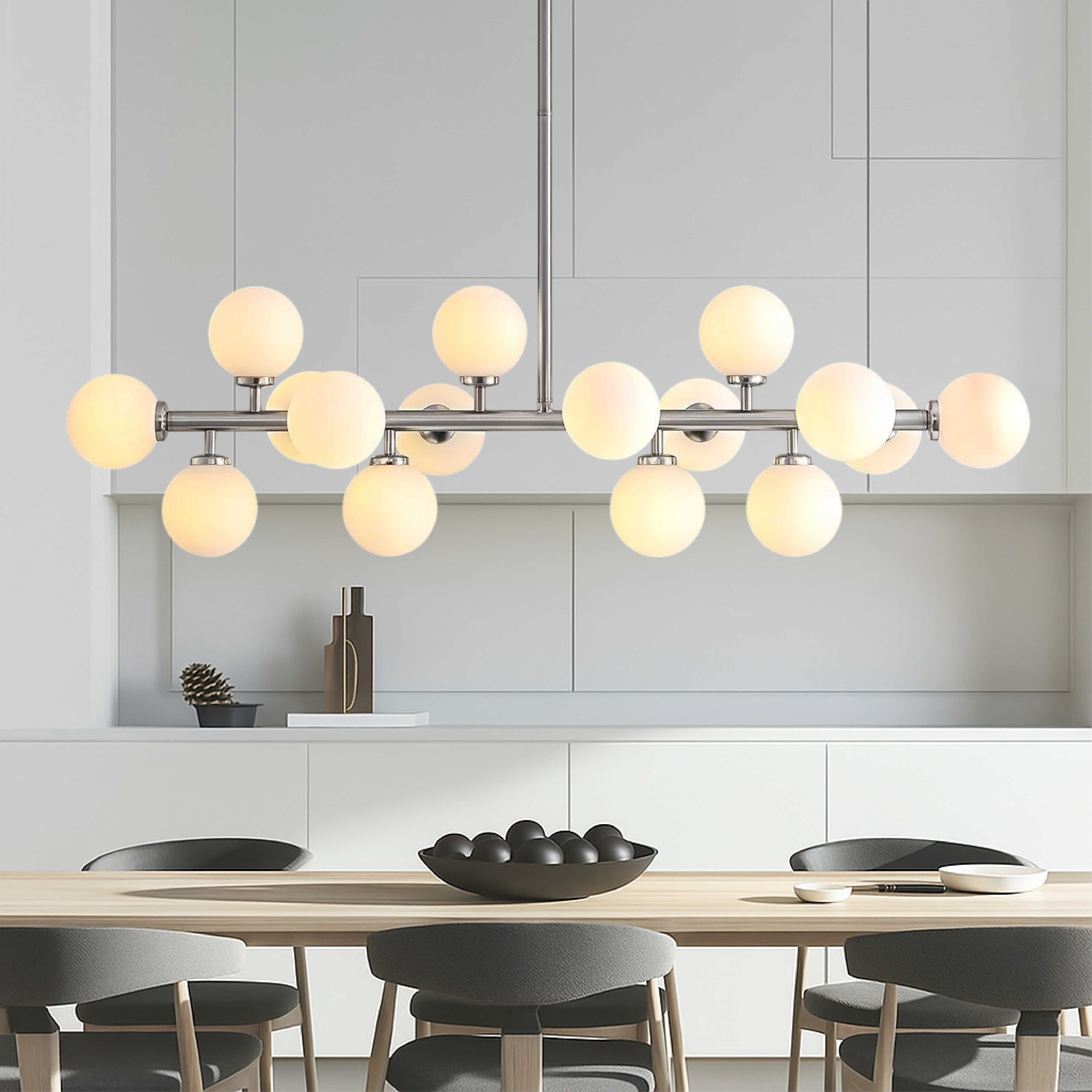 Rudy's 16-Head Kitchen Table Pendant Light