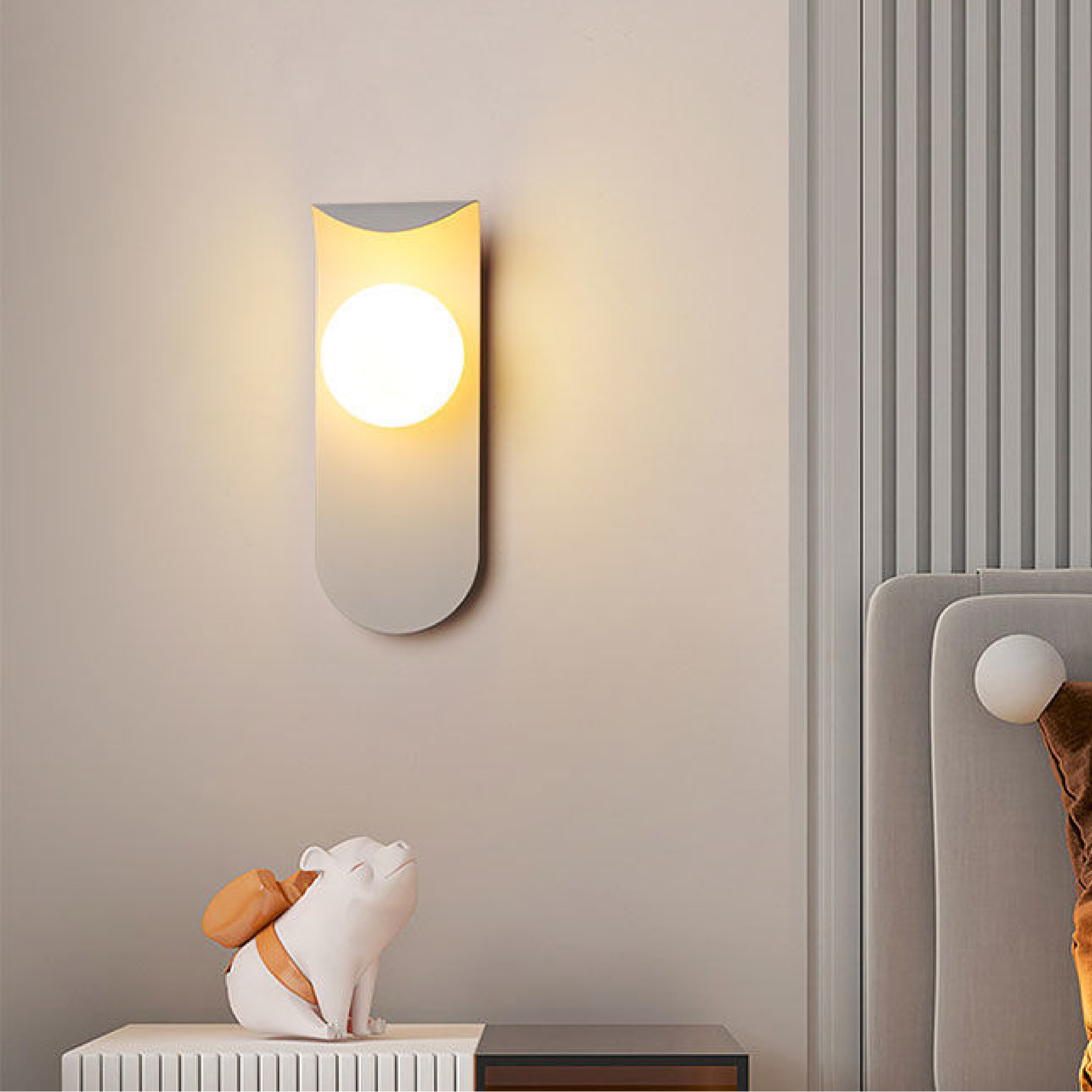 Scandinavian Mount Wall Light