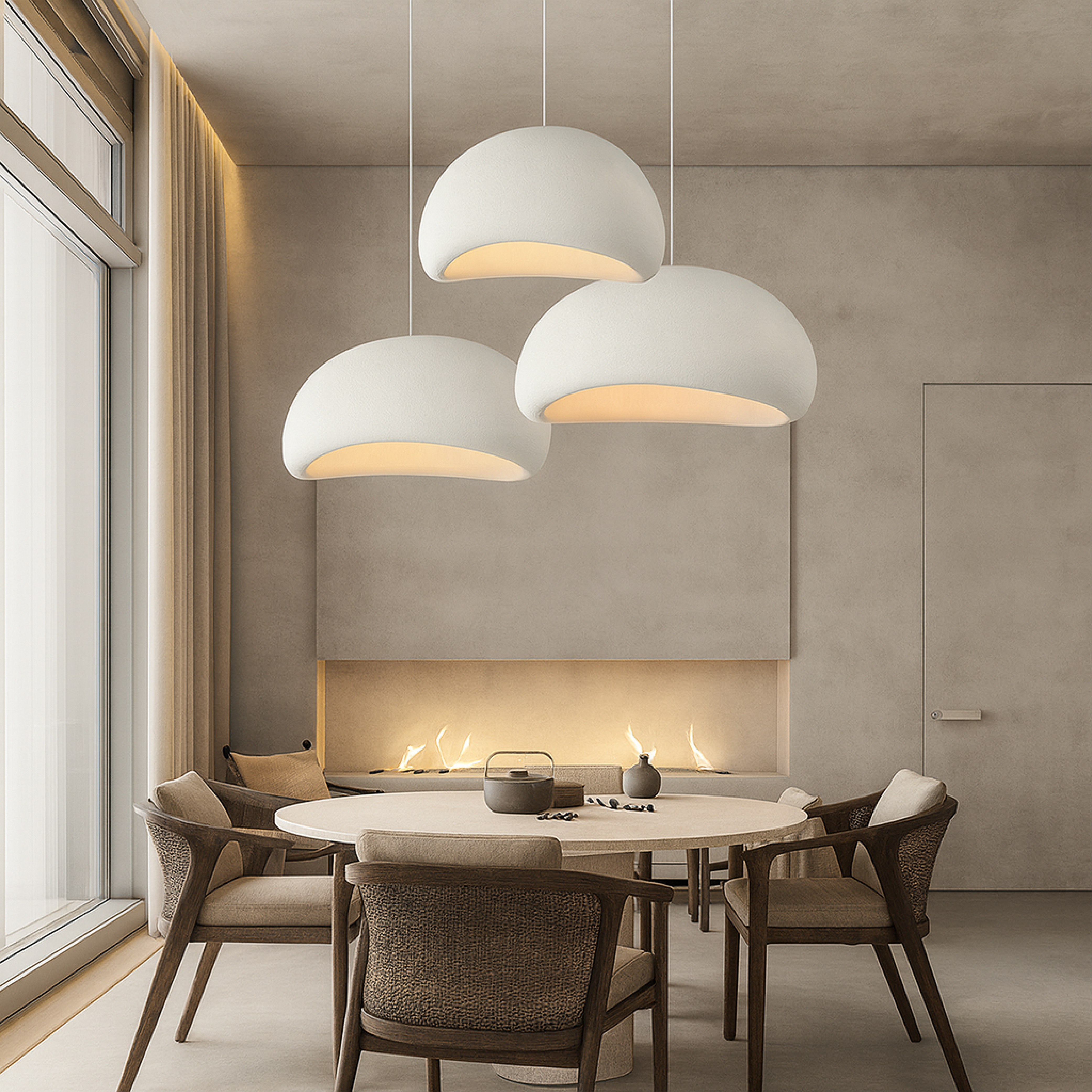 Lumi's Wabi Sabi Pendant Light