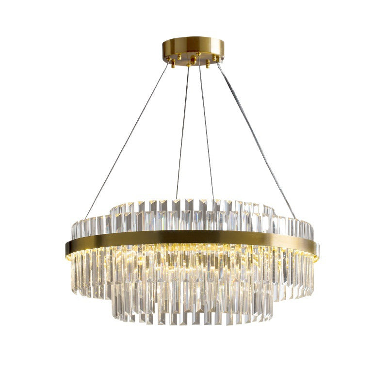 Lustre de luxe en cristal