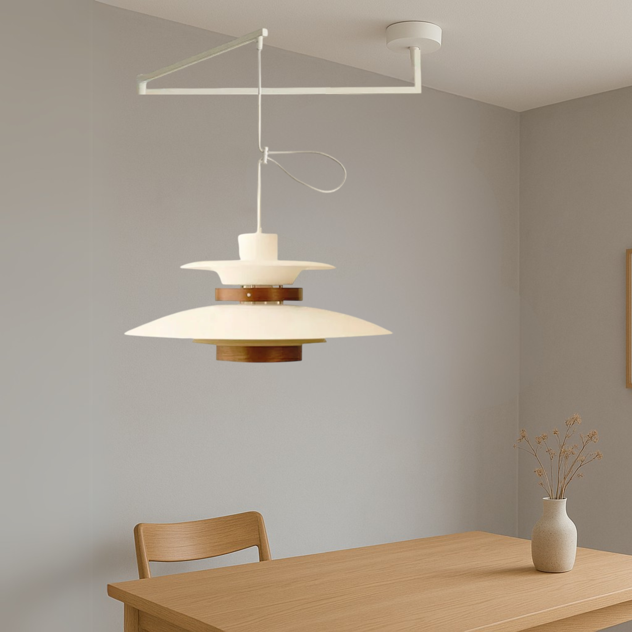 Merado Swing Arm Pendant Light