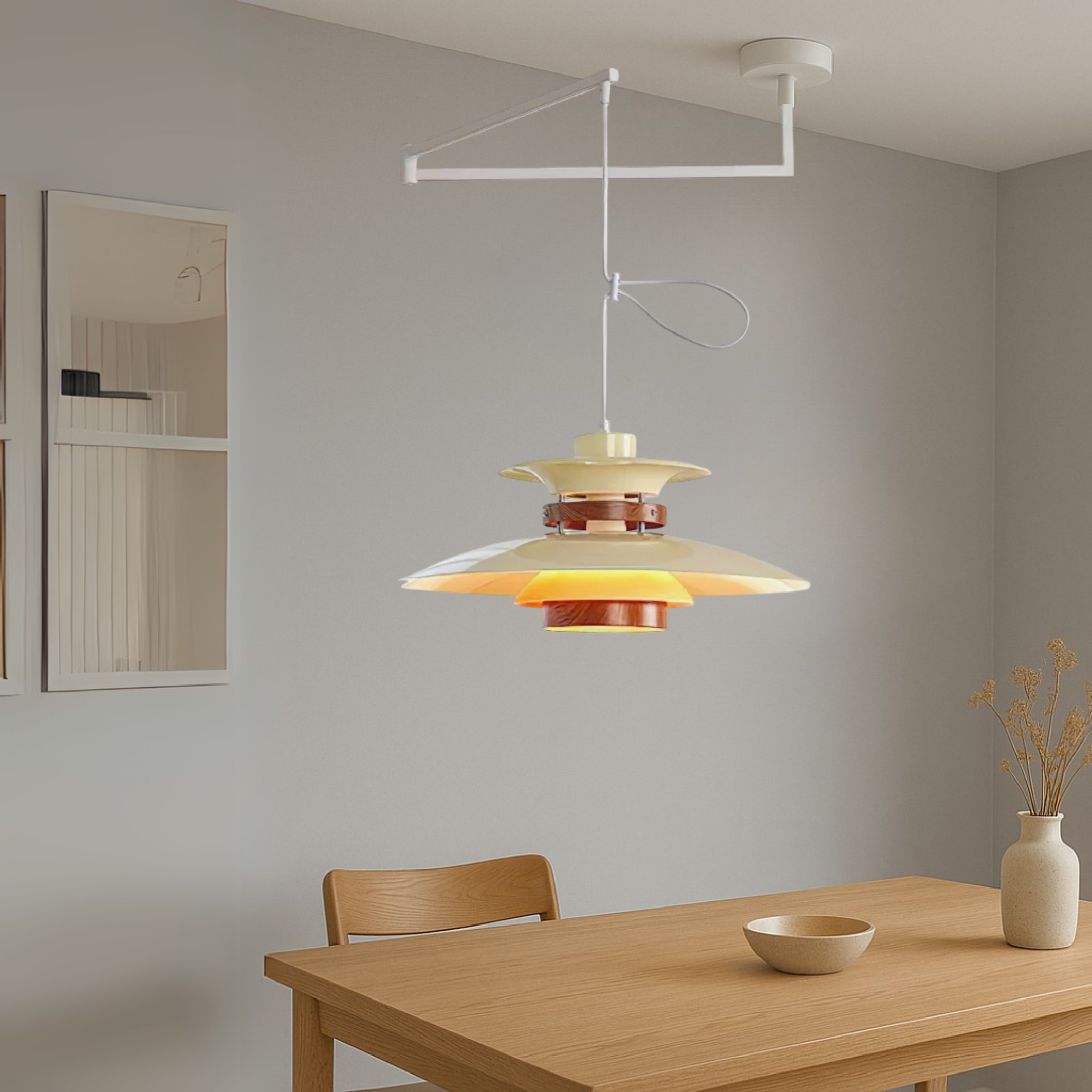 Merado Swing Arm Pendant Light