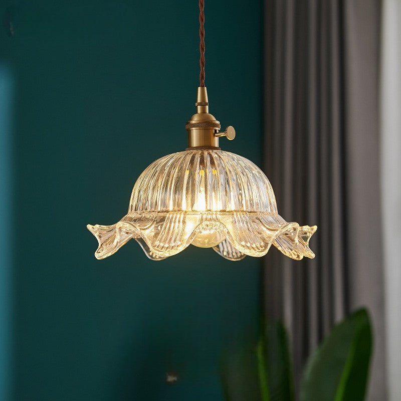 Vintage Clear Pendant Light