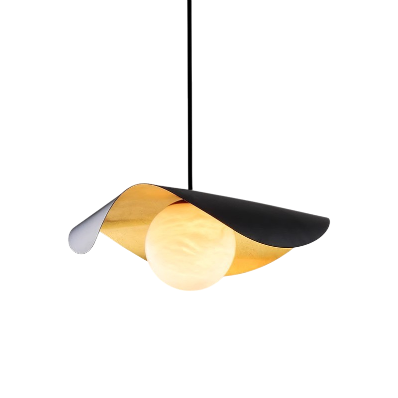 Spanish Marble Ball Pendant Light