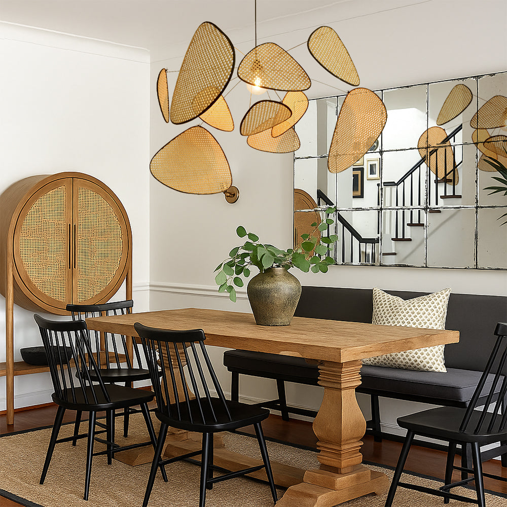 Bria's Rattan Pendant Light