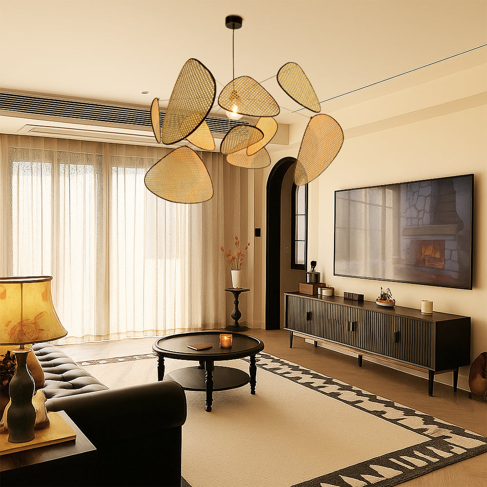 Bria's Rattan Pendant Light