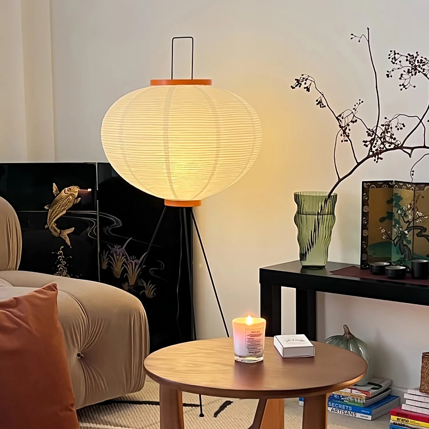 Rice Paper Floorlamp