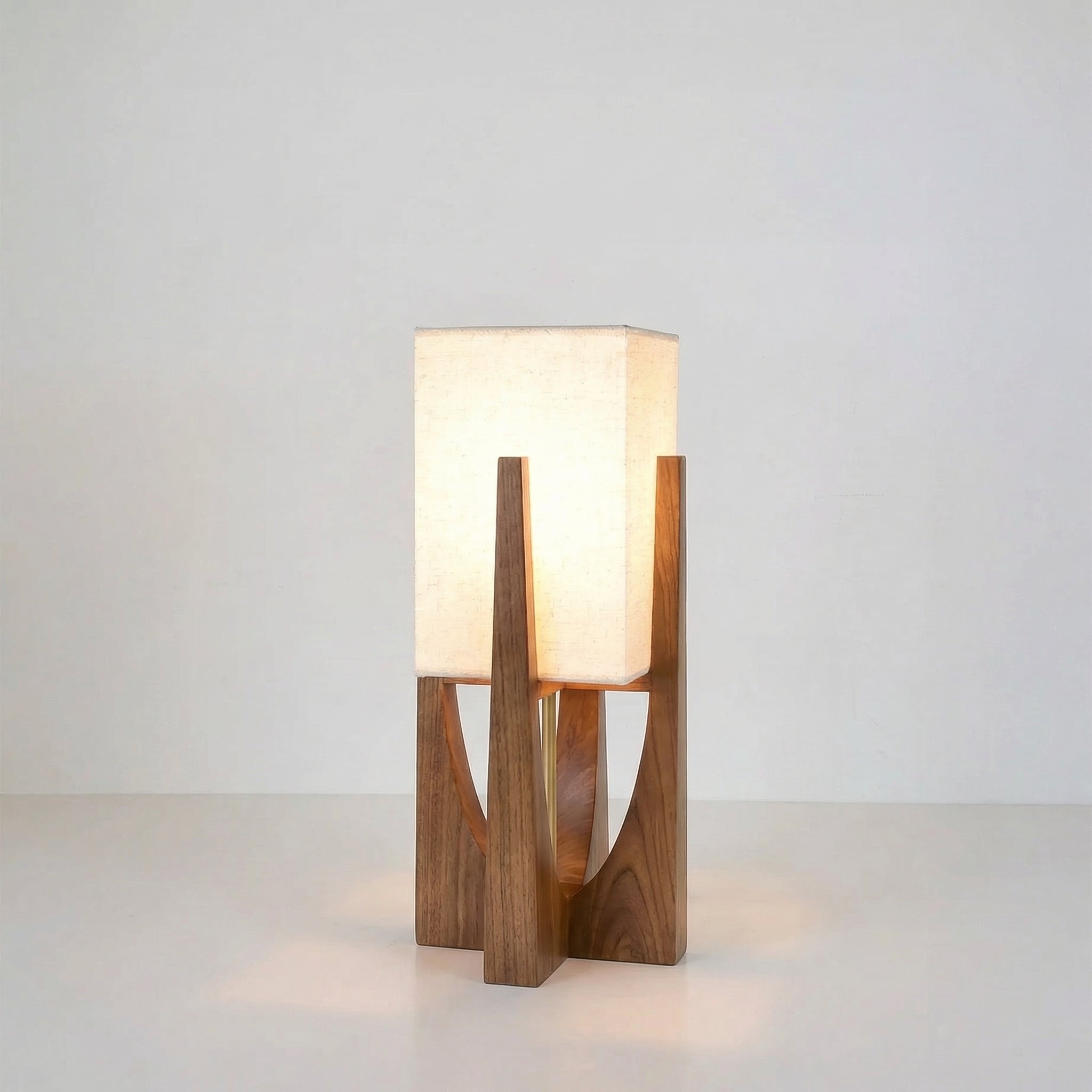 Lámpara de pie Wabi Sabi de estilo japonés