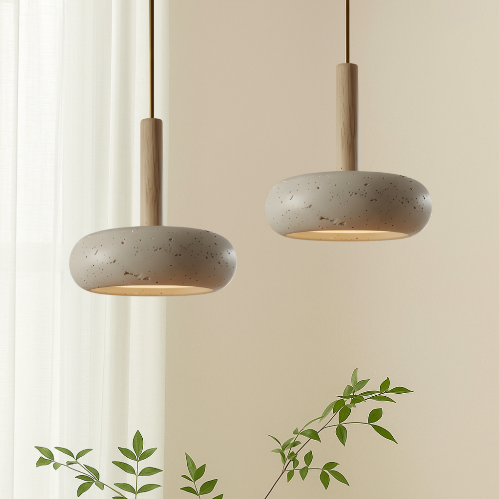 Travertine Pendant Light