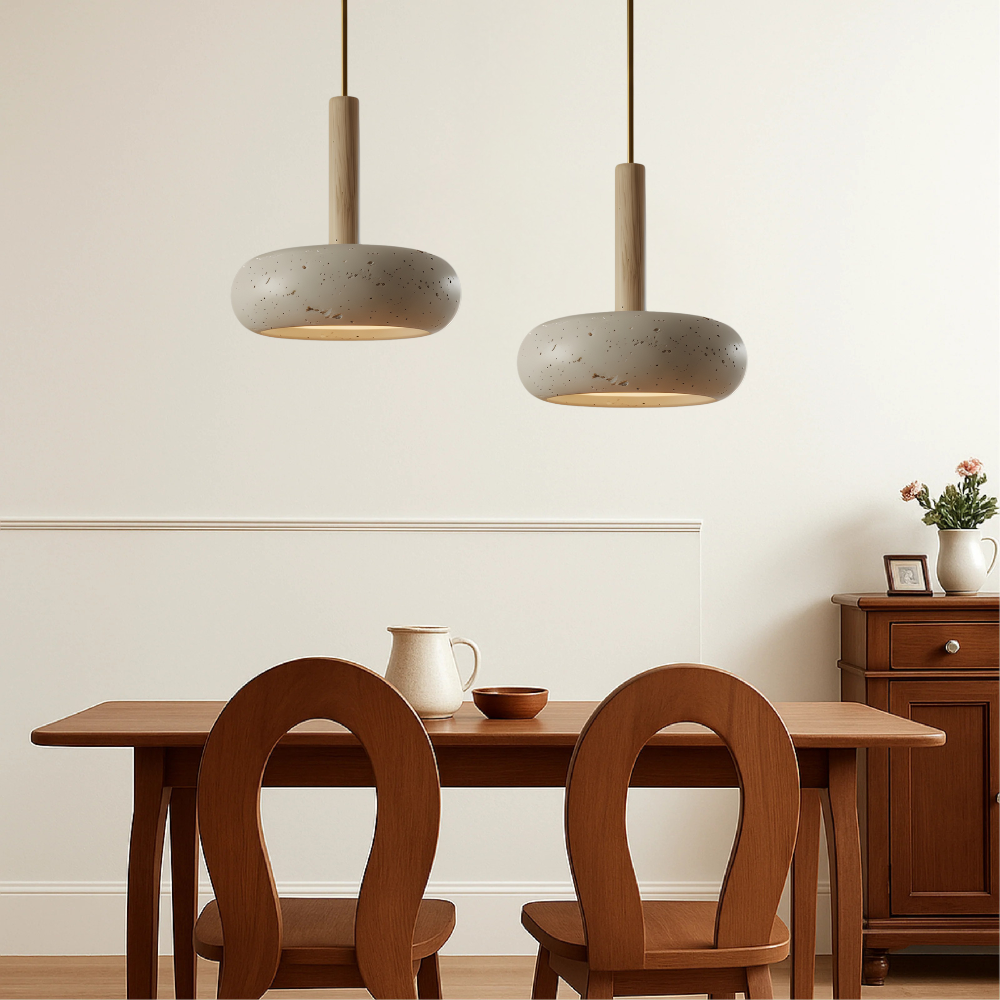 Travertine Pendant Light